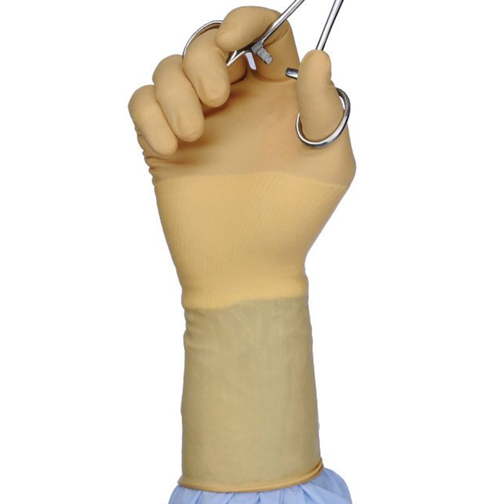 Protexis™ Neoprene with Nitrile Coating Surgical Glove, Size 8.5, Ivory - Image 3