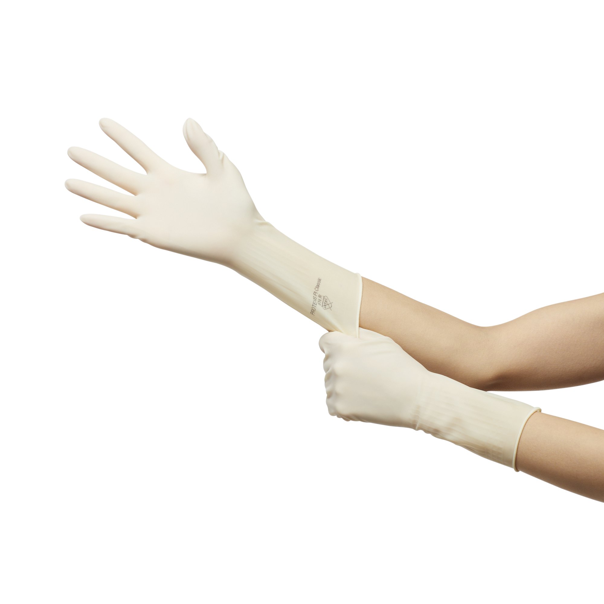 Protexis™ PI Classic Polyisoprene Surgical Glove, Size 6.5, Ivory - Image 4