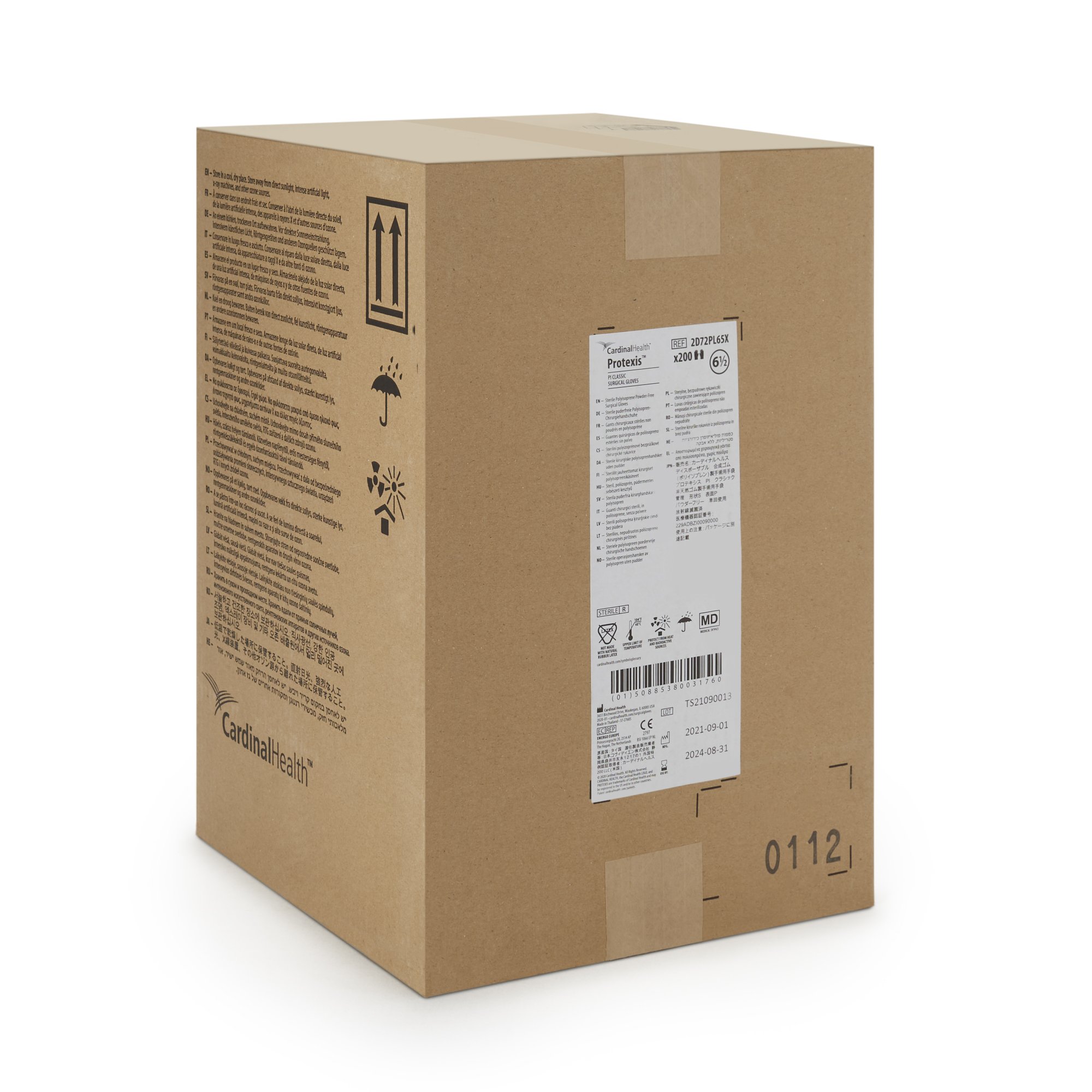 Protexis™ PI Classic Polyisoprene Surgical Glove, Size 6.5, Ivory - Image 6