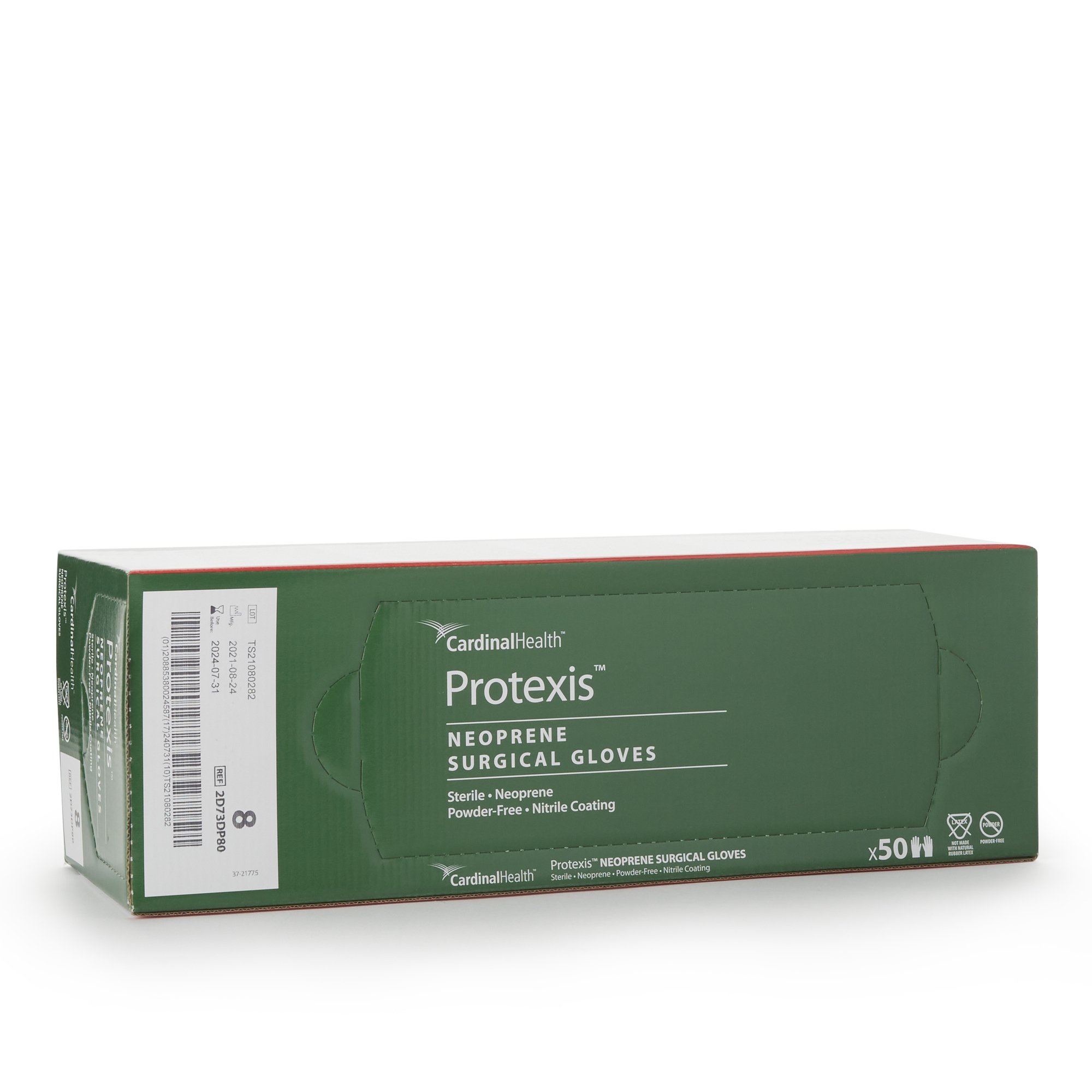 Protexis™ Polychloroprene Surgical Glove, Size 8, Ivory - Image 2