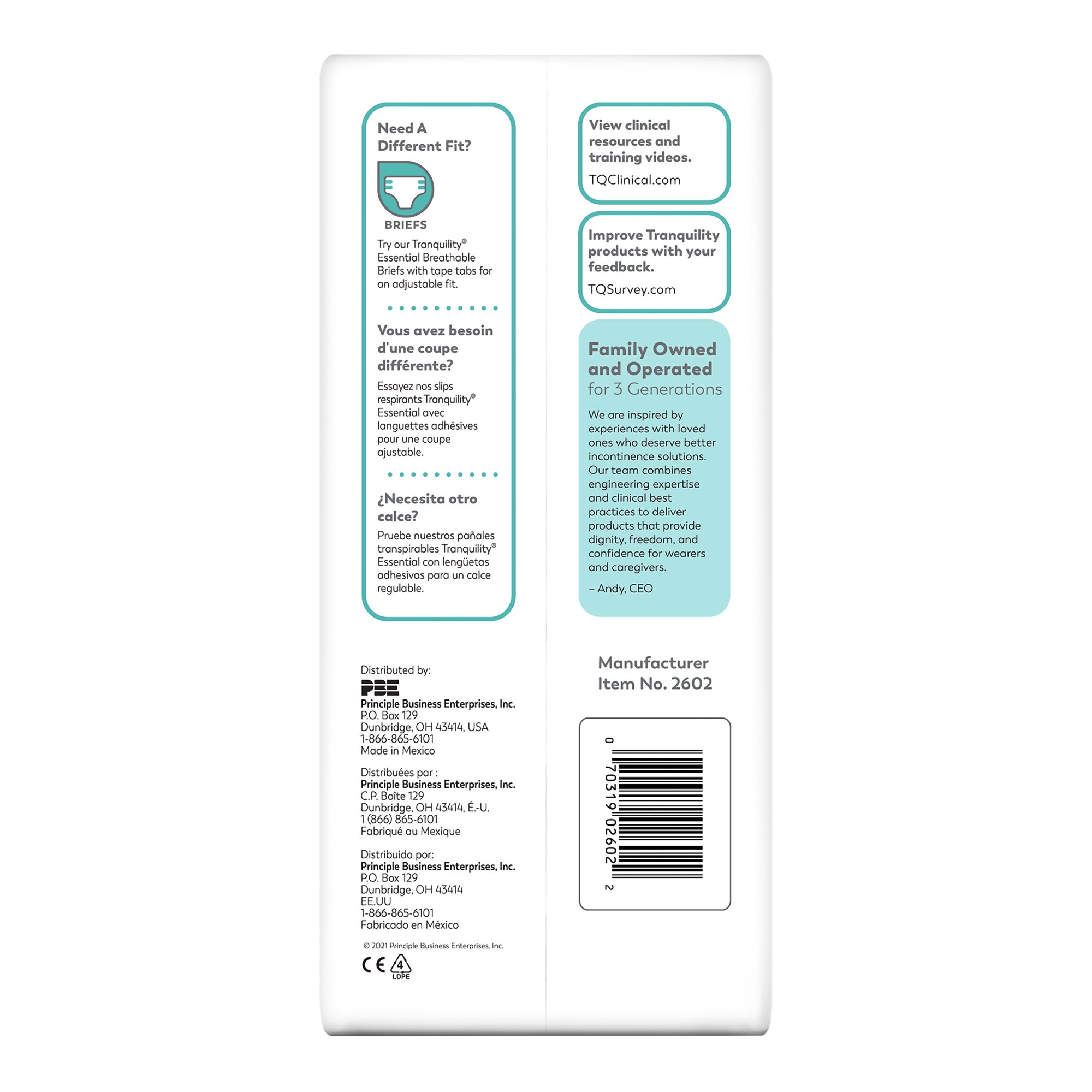 Select® Absorbent Underwear, Pediatric - Image 3