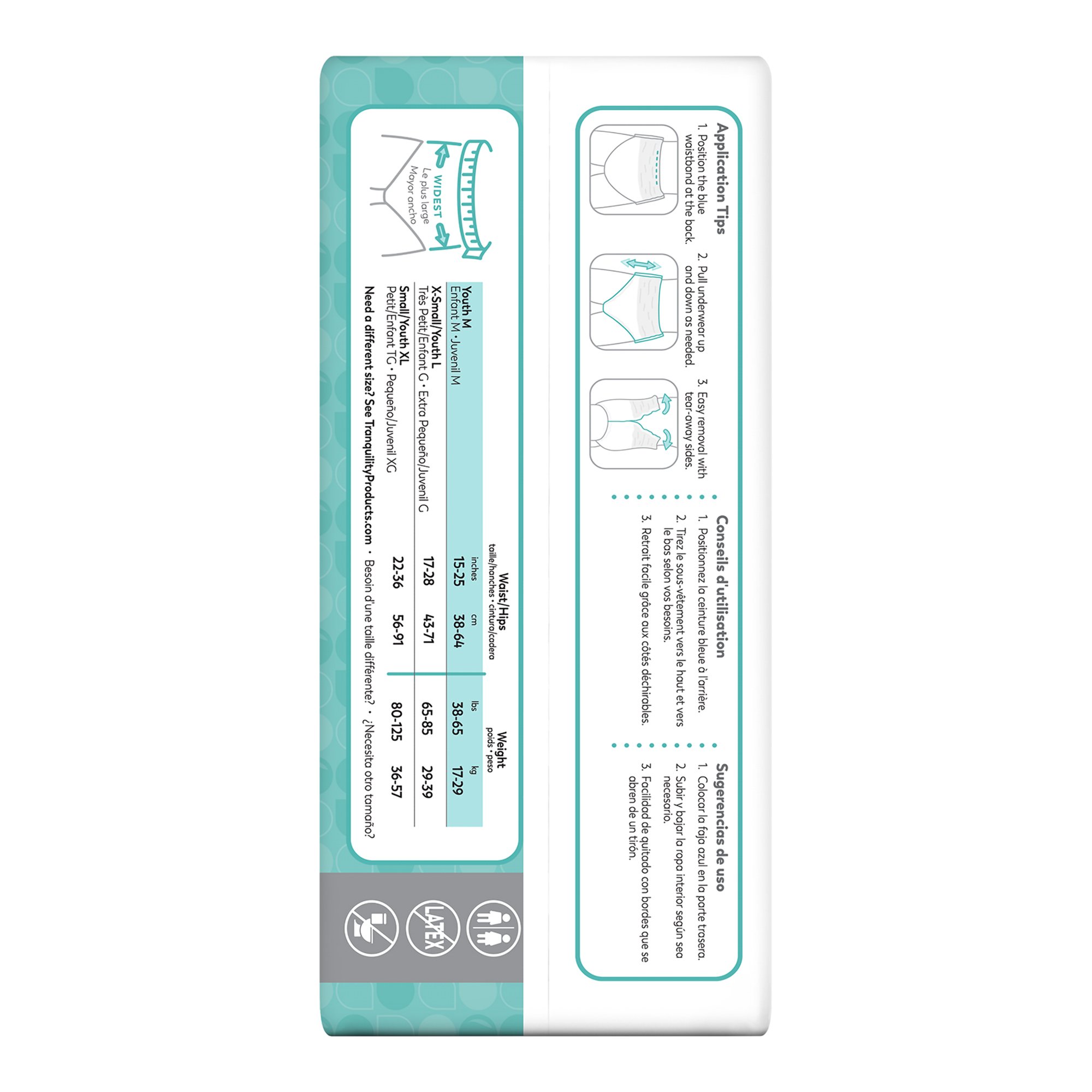 Select® Absorbent Underwear, Pediatric - Image 4