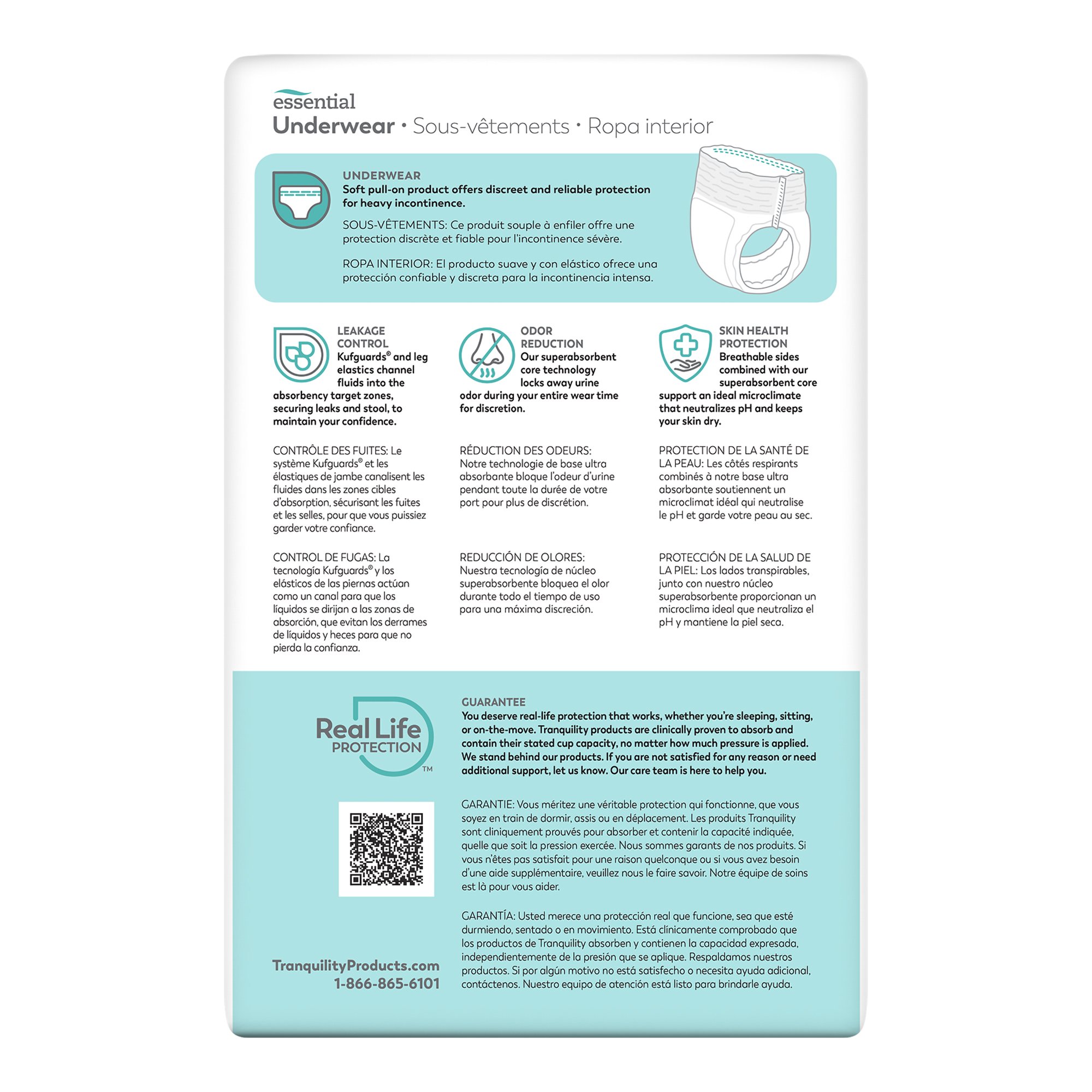 Select® Absorbent Underwear, Pediatric - Image 2