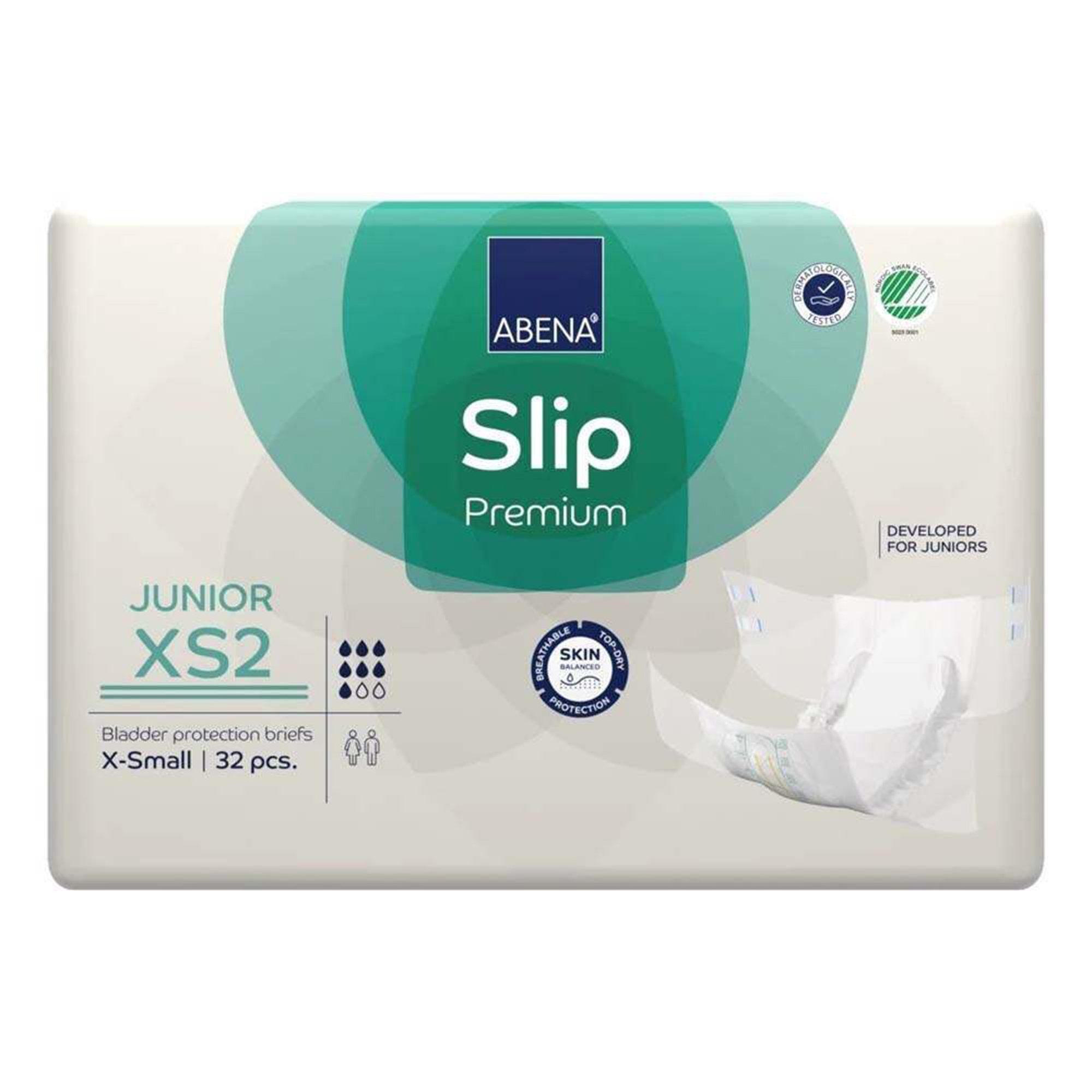 Abena® Slip Premium Junior XS2 Incontinence Brief, Extra Small - Image 3