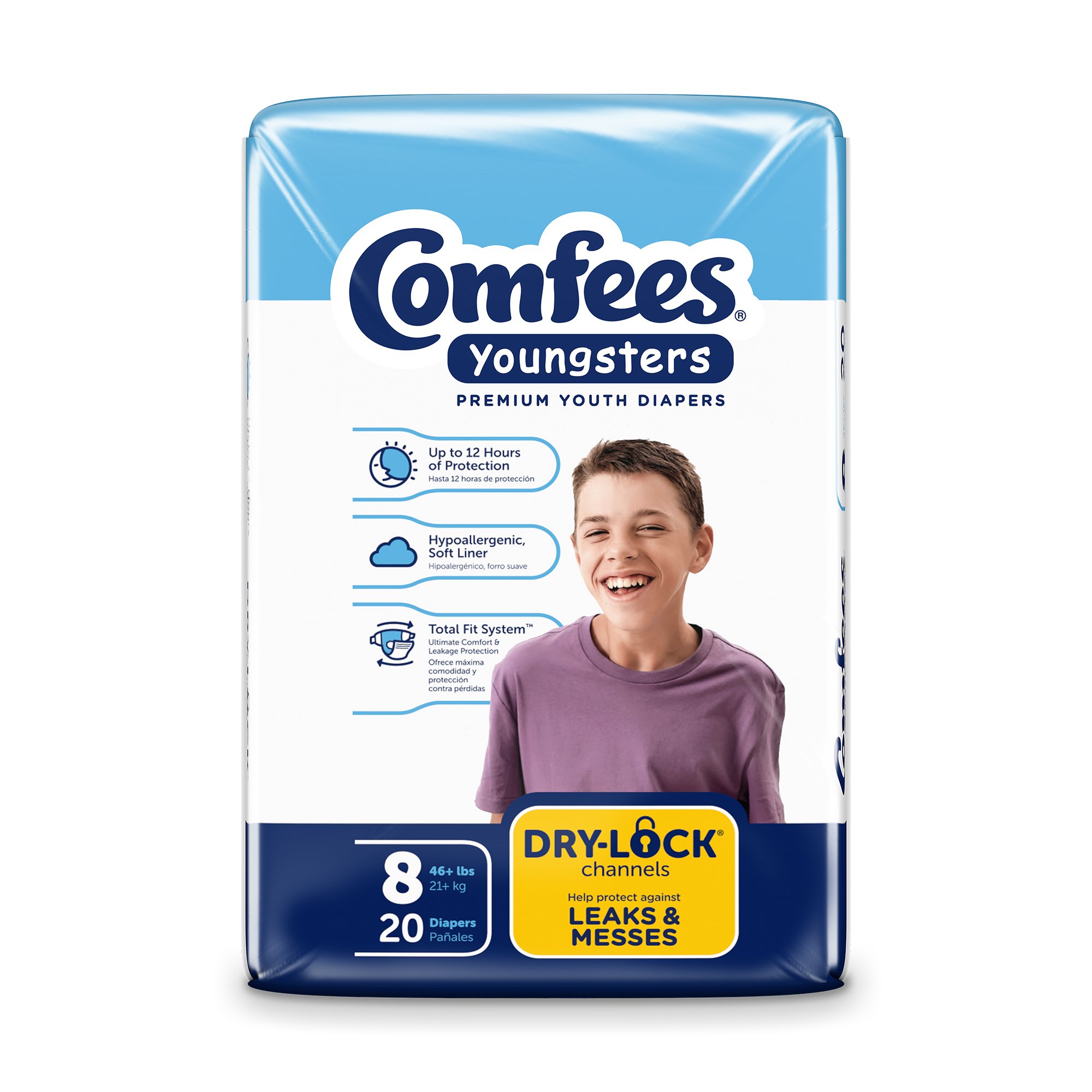 Comfees® Youngsters Premium Youth Diapers, Size 8 - Image 2