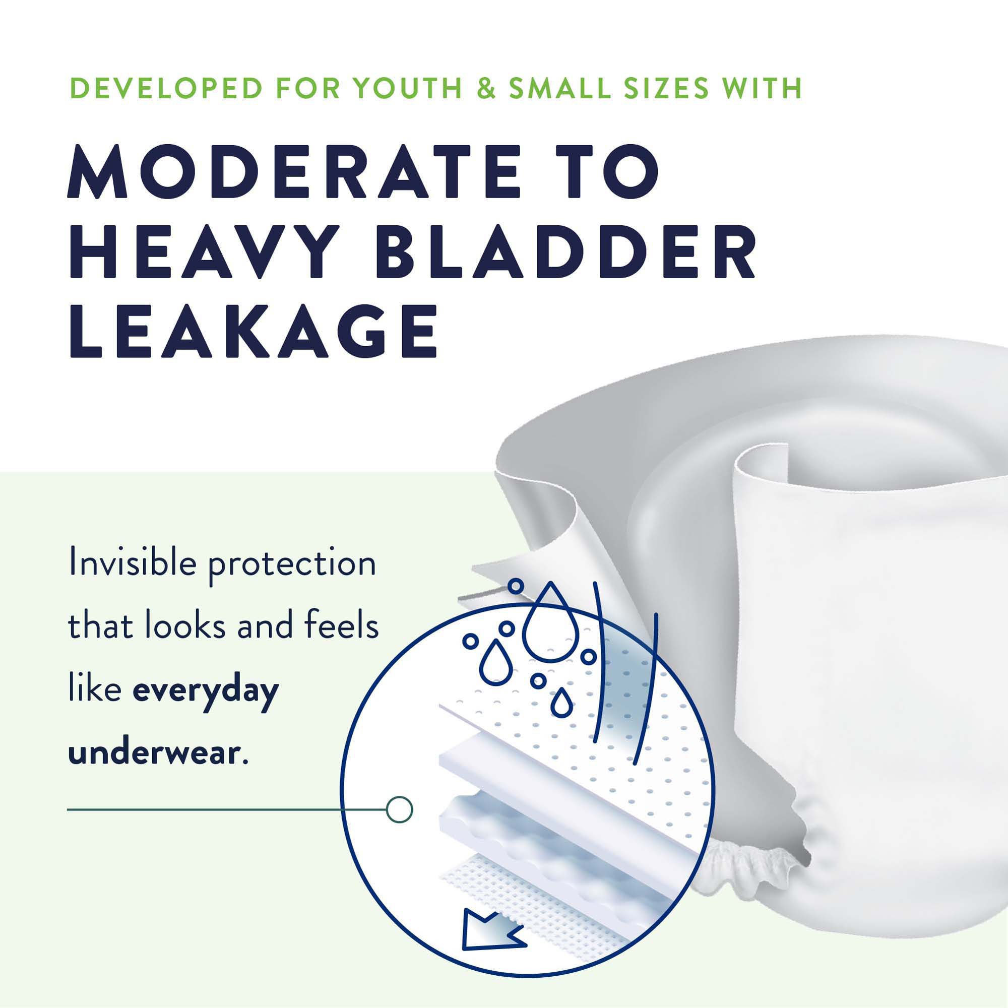Prevail® Maximum Incontinence Brief, Extra Small (Youth) - Image 4