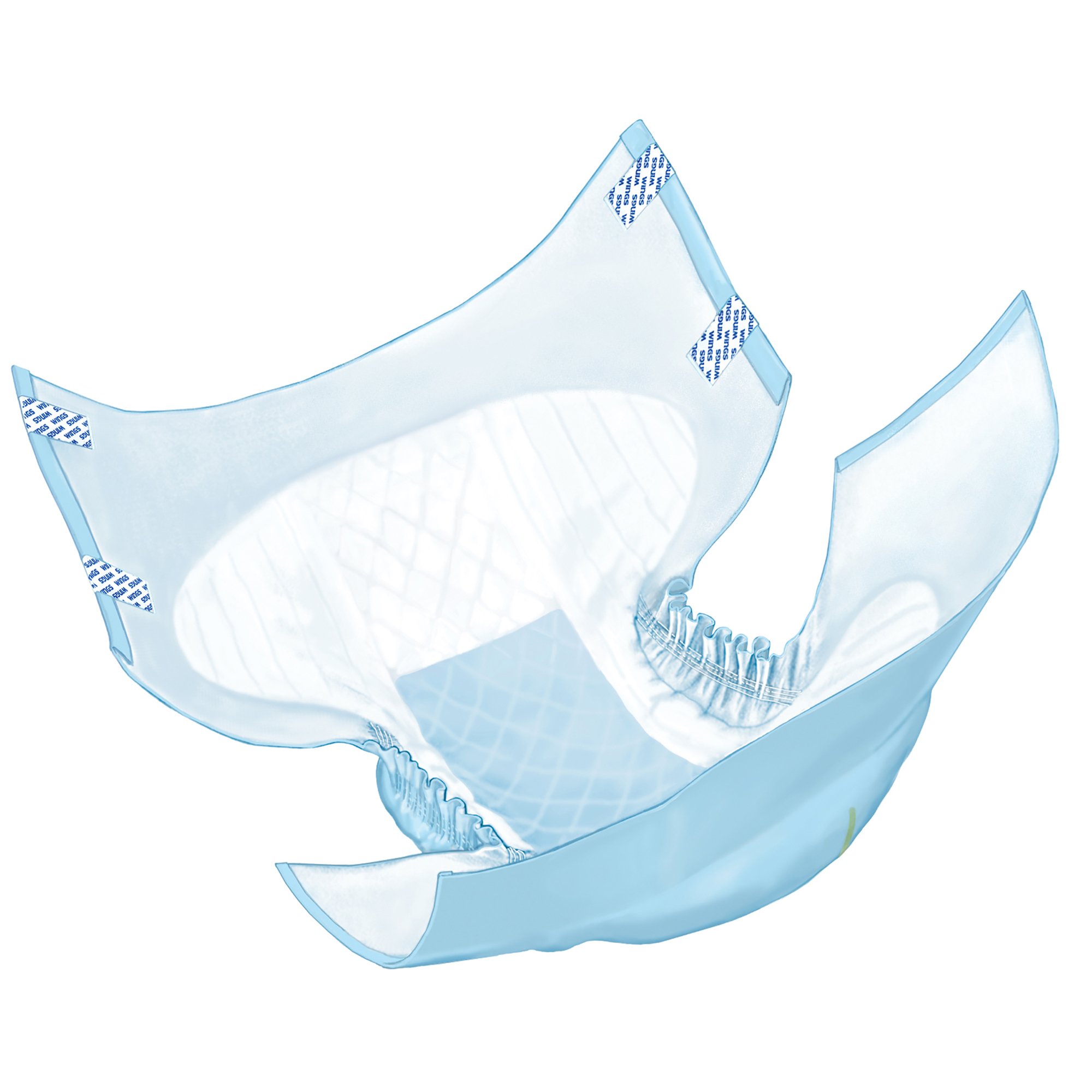 Wings™ Plus Heavy Absorbency Incontinence Brief, Small