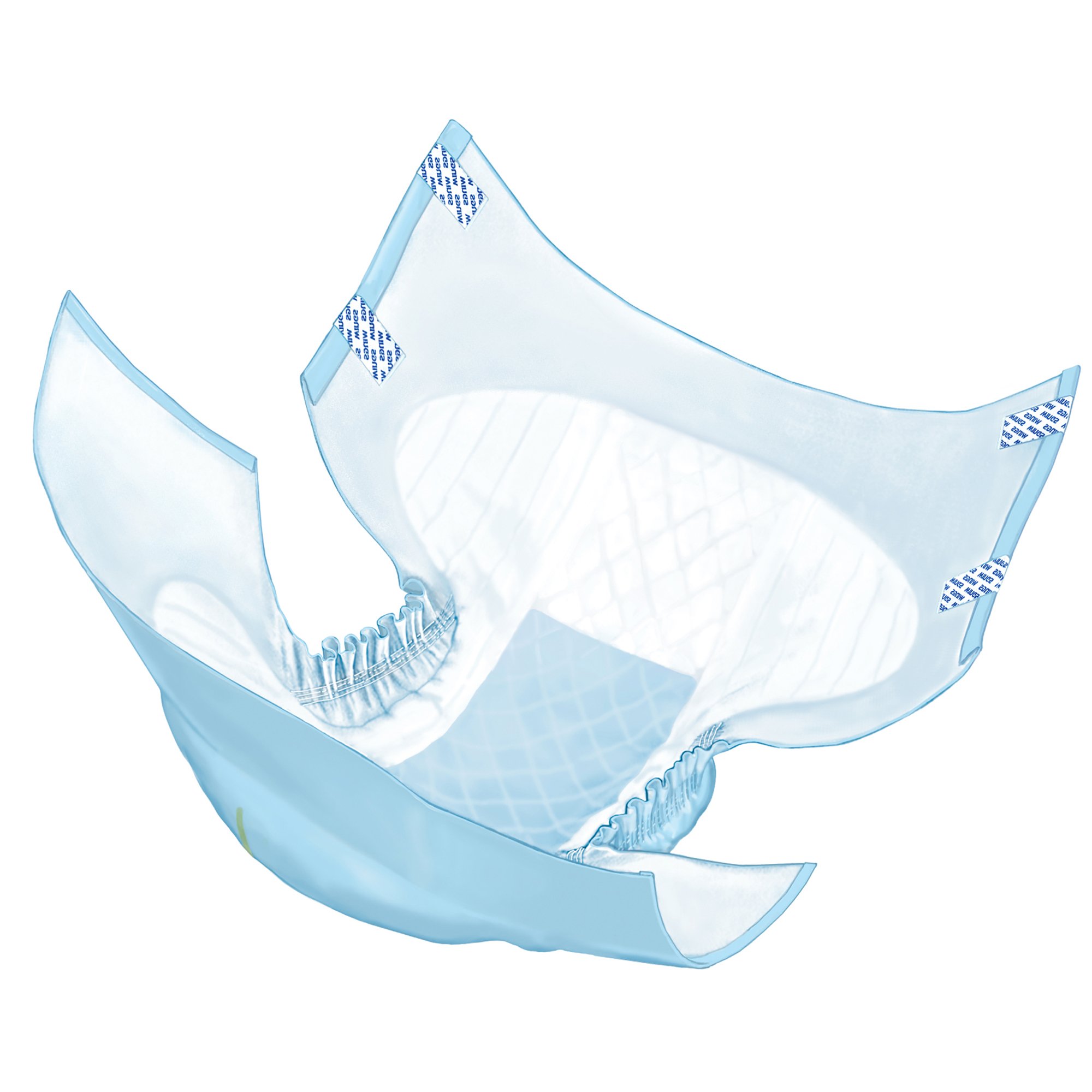 Wings™ Plus Heavy Absorbency Incontinence Brief, Small - Image 2