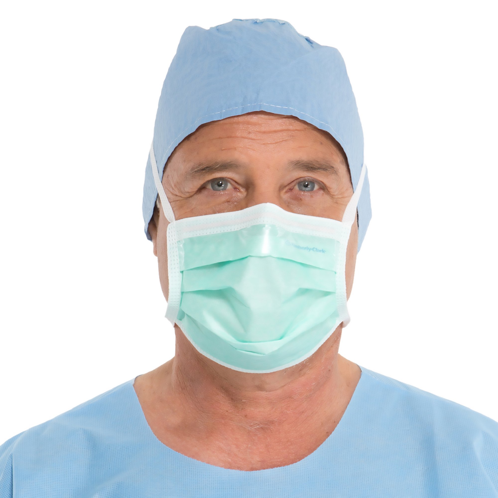 Halyard Surgical Mask, Anti-Fog Adhesive Film, Tie Closure, One Size Fits Most