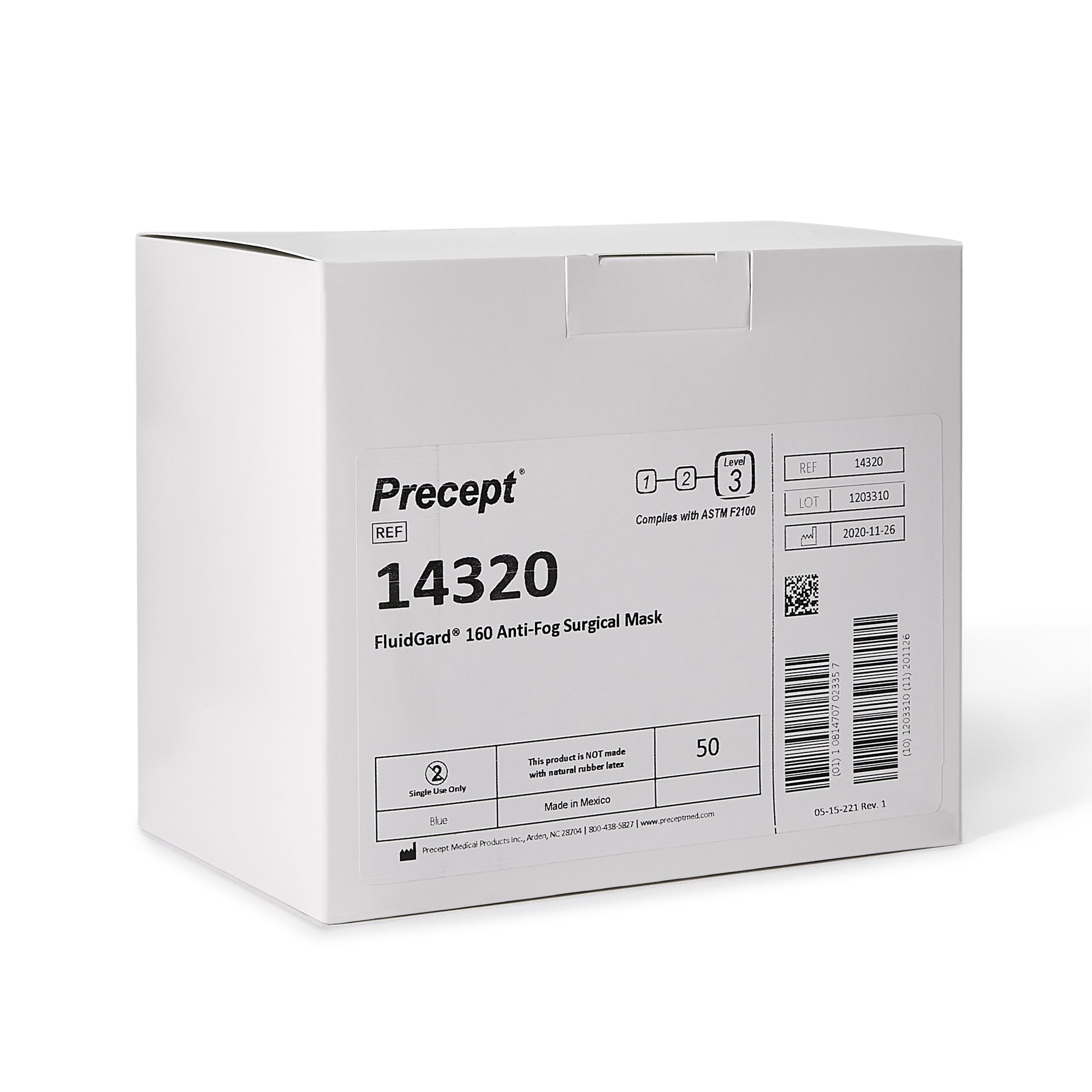 Precept® FluidGard® 160 Surgical Mask - Image 3