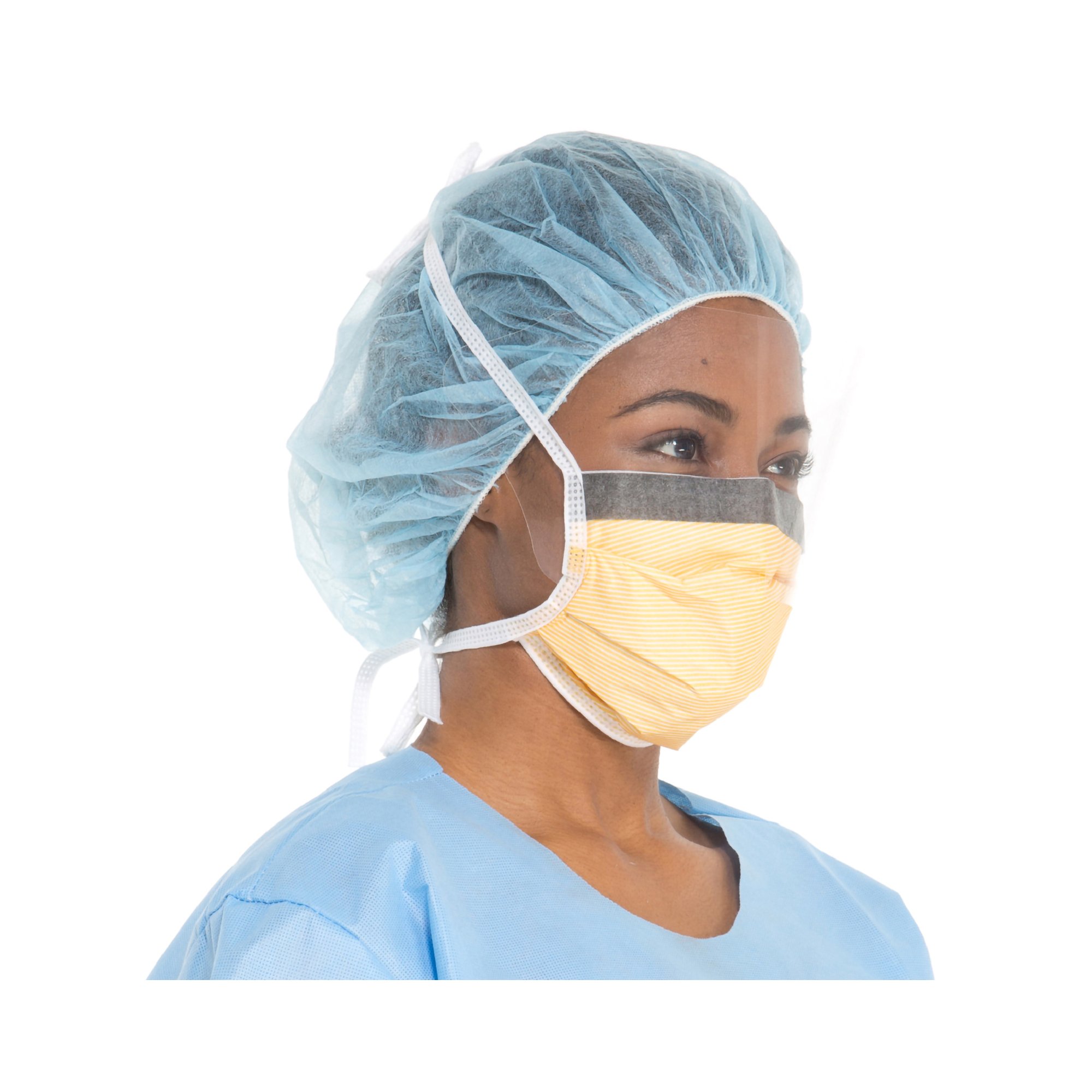 FluidShield® Surgical Mask with Eye Shield - Image 4