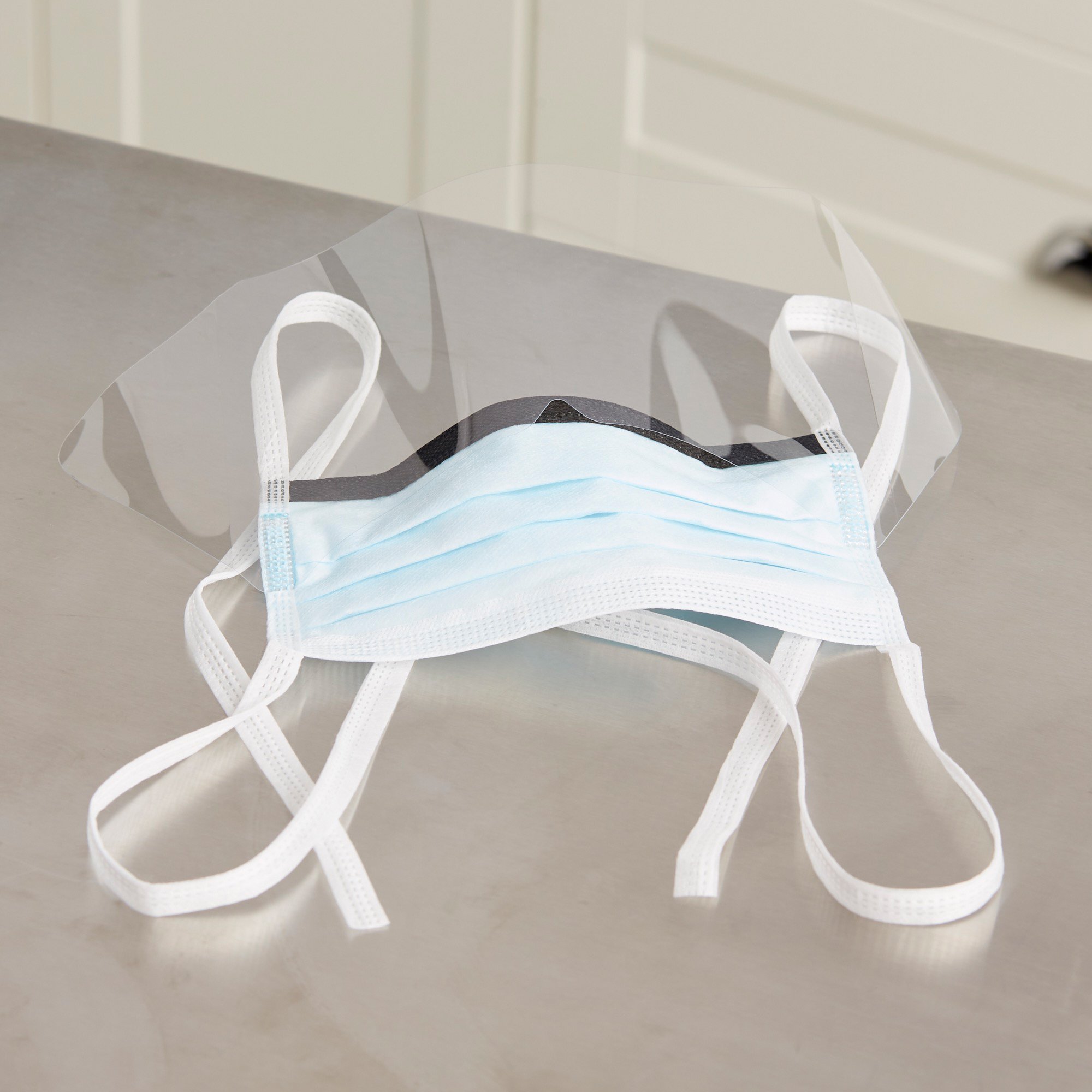 McKesson Surgical Mask with Eye Shield - Image 4