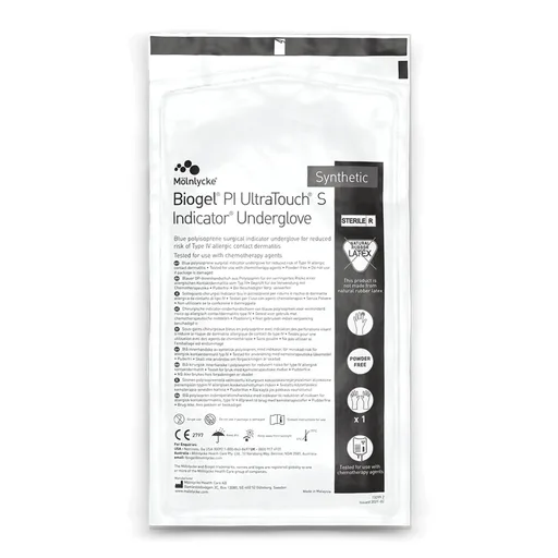 Biogel® PI UltraTouch® S Indicator Polyisoprene Surgical Underglove, Size 6.5