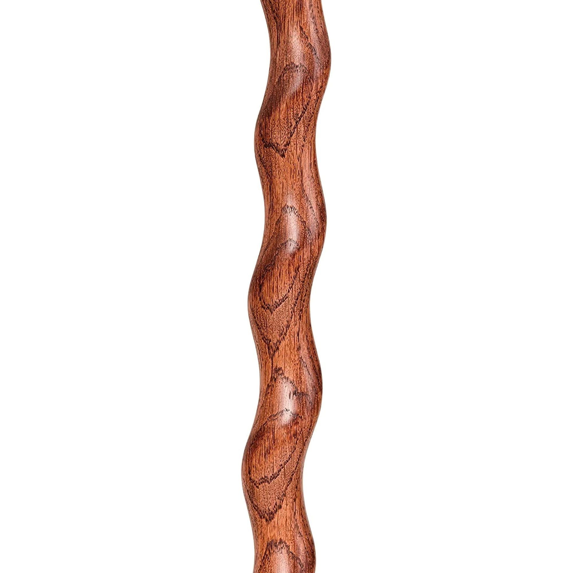 Brazos™ Twisted Assorted Hardwoods Cane with T-Handle, 34-Inch Height - Image 4