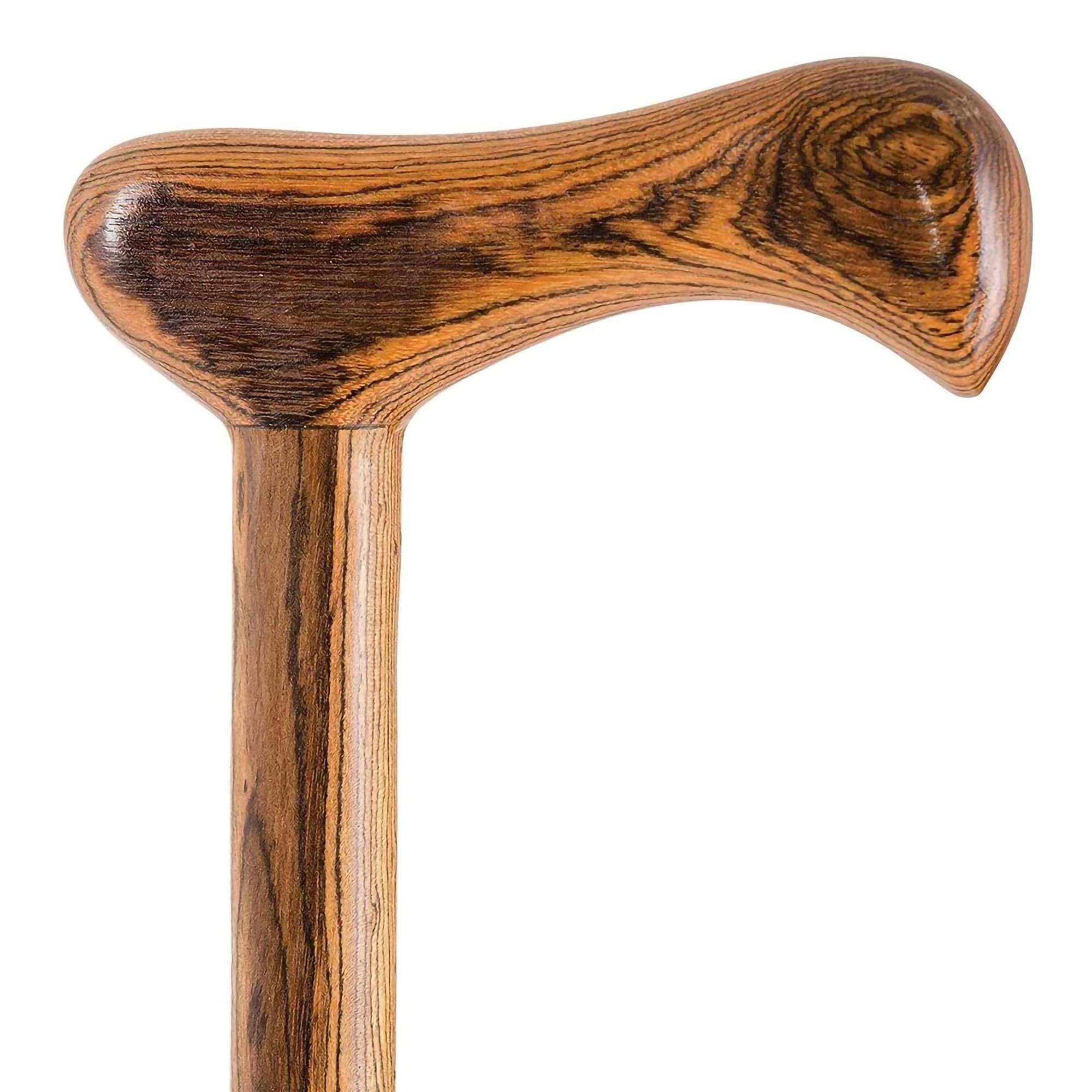 Brazos™ Twisted Bocote Cane with T-Handle, 37-Inch Height - Image 3