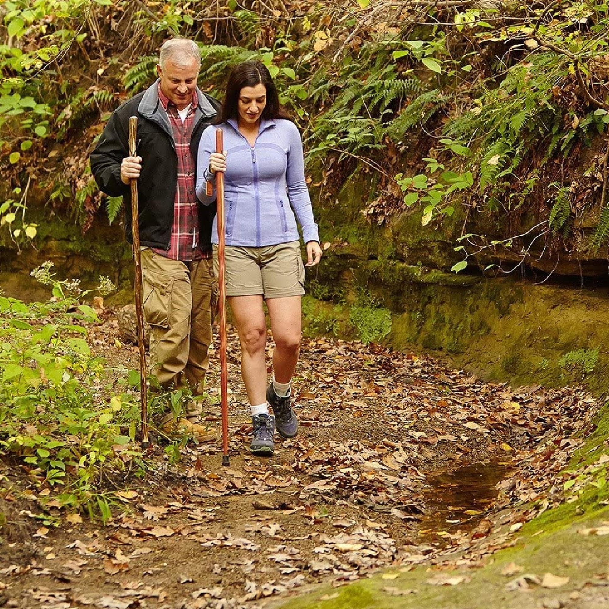 Brazos™ Twisted Bocote Cane with T-Handle, 37-Inch Height - Image 5