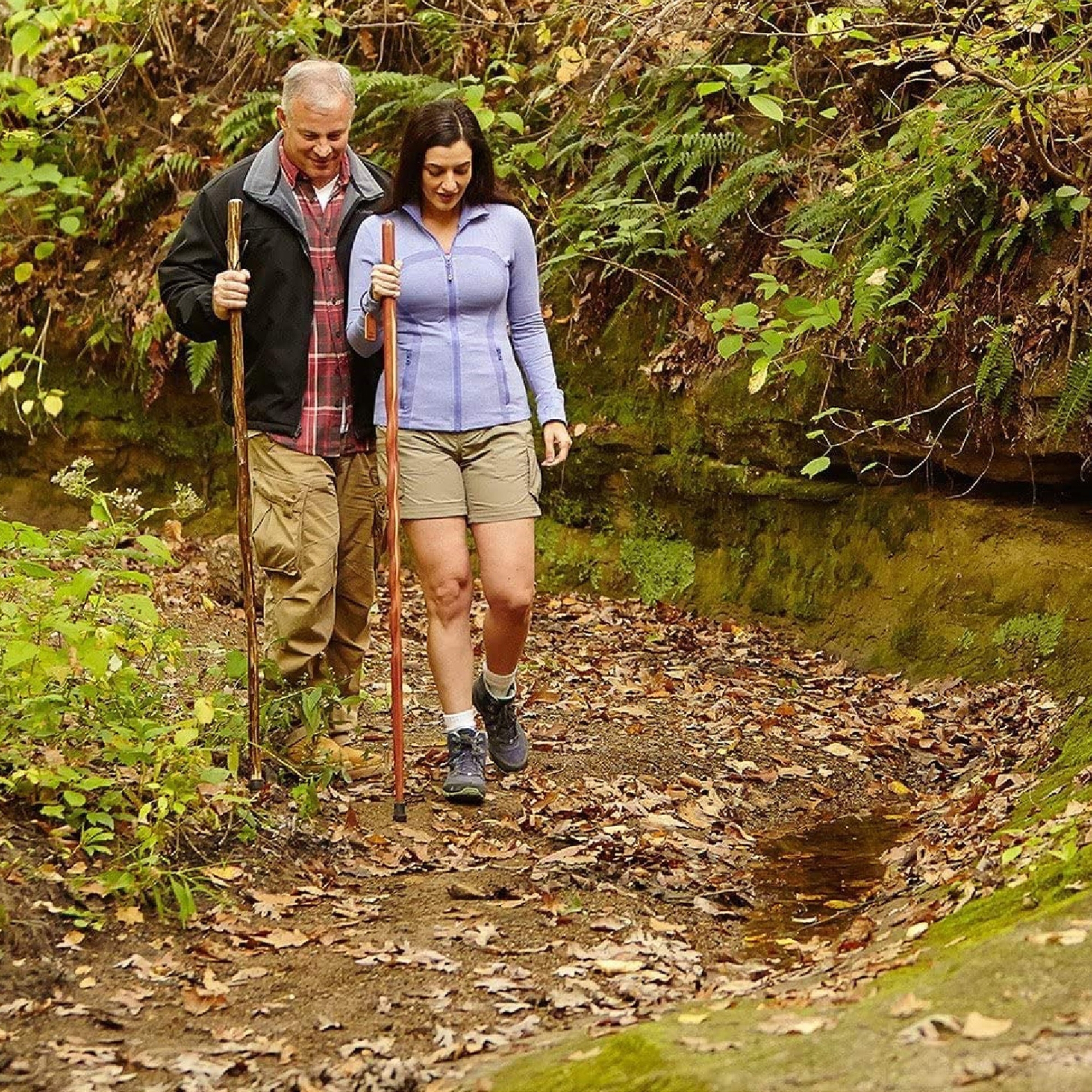 Brazos™ Twisted Hickory Cane, 37-Inch Height - Image 5