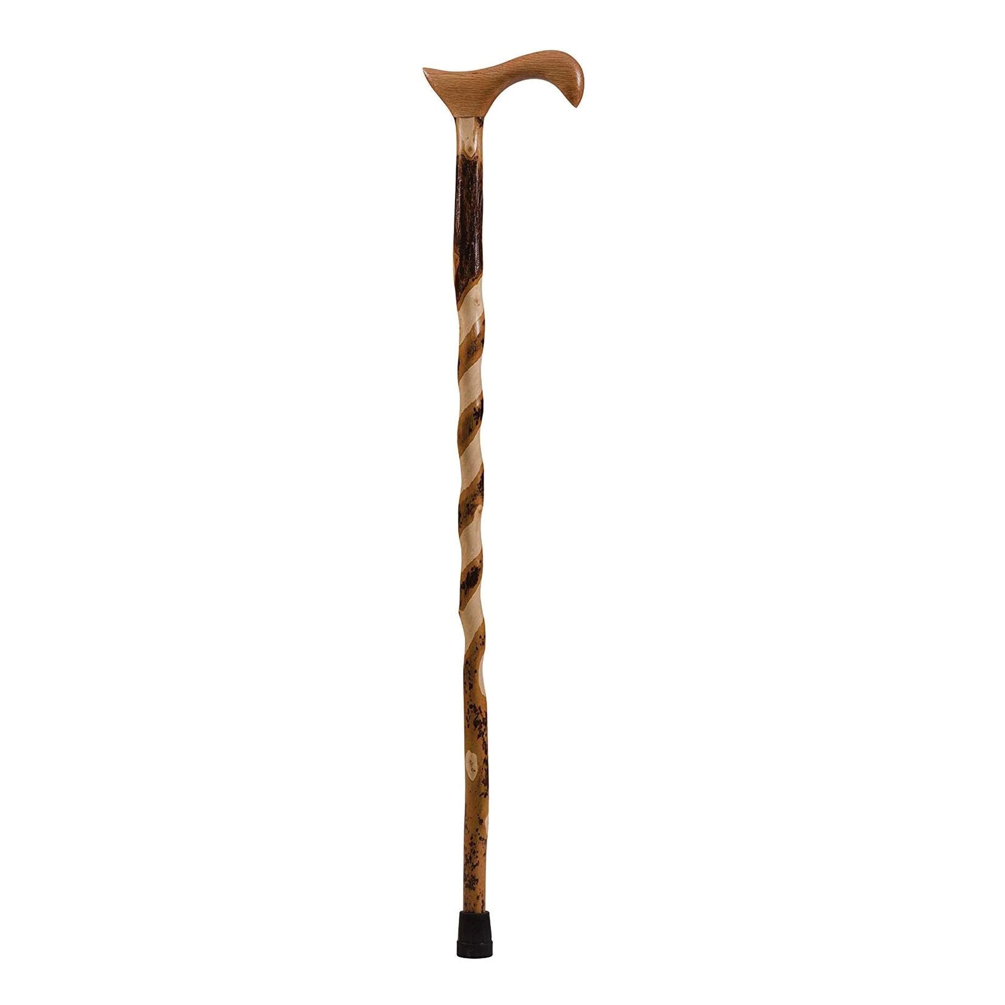 Brazos™ Twisted Hickory Derby Rustic Walking Cane, 34-Inch Height - Image 2