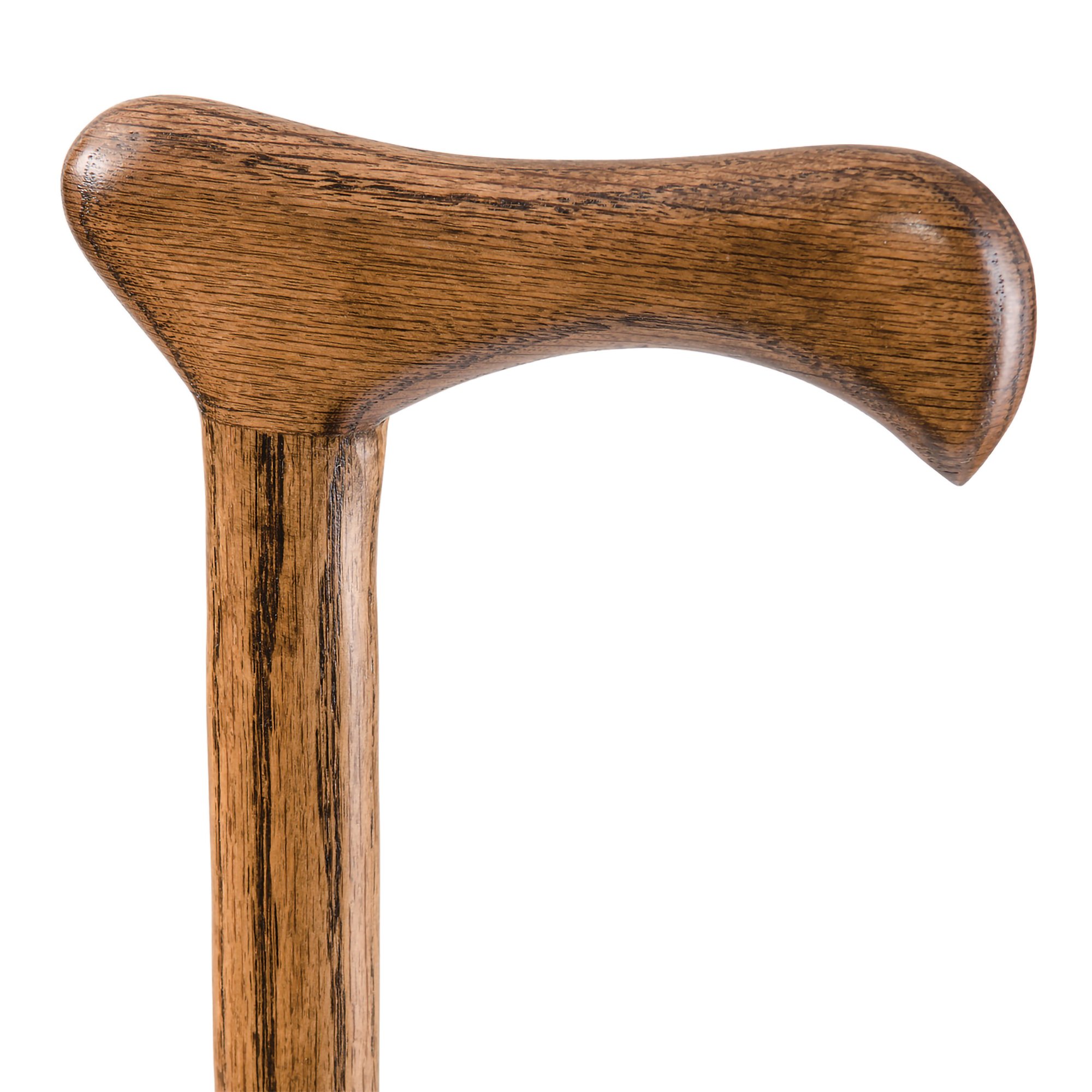 Brazos™ Twisted Oak Cane with T-Handle, 37-Inch Height, Brown - Image 2