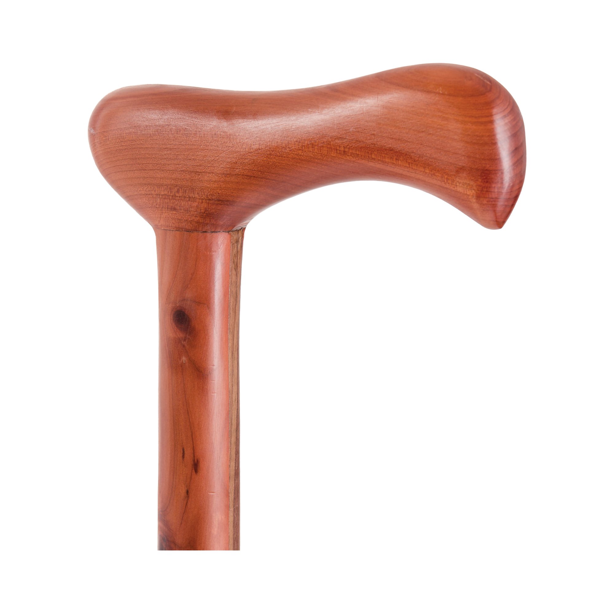 Brazos™ Twisted Red Cedar Cane with T-Handle, 37-Inch Height - Image 2