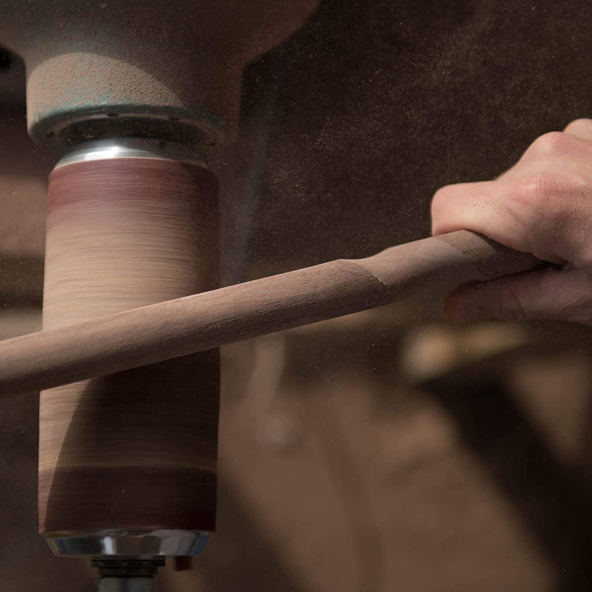 Brazos™ Twisted Walnut Derby Handcrafted Walking Cane, 34-Inch Height - Image 6