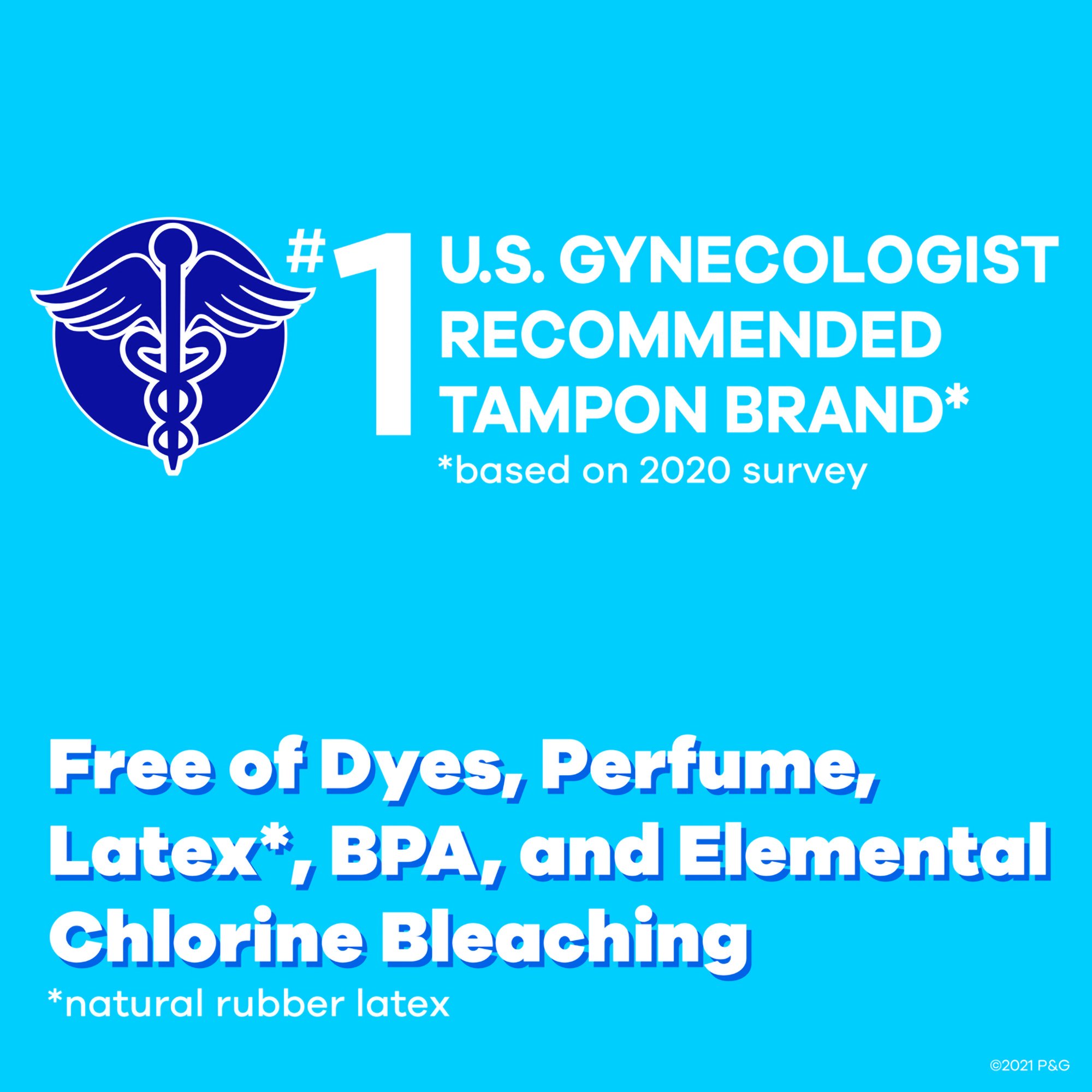 Tampax® Pearl Tampons Light/Regular/Super Absorbency Unscented - Image 7