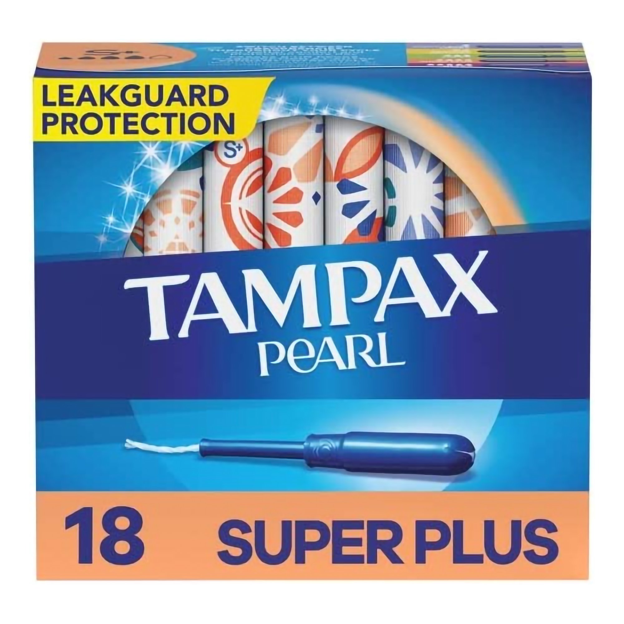 Tampax® Pearl Tampons Super Plus Absorbency Unscented
