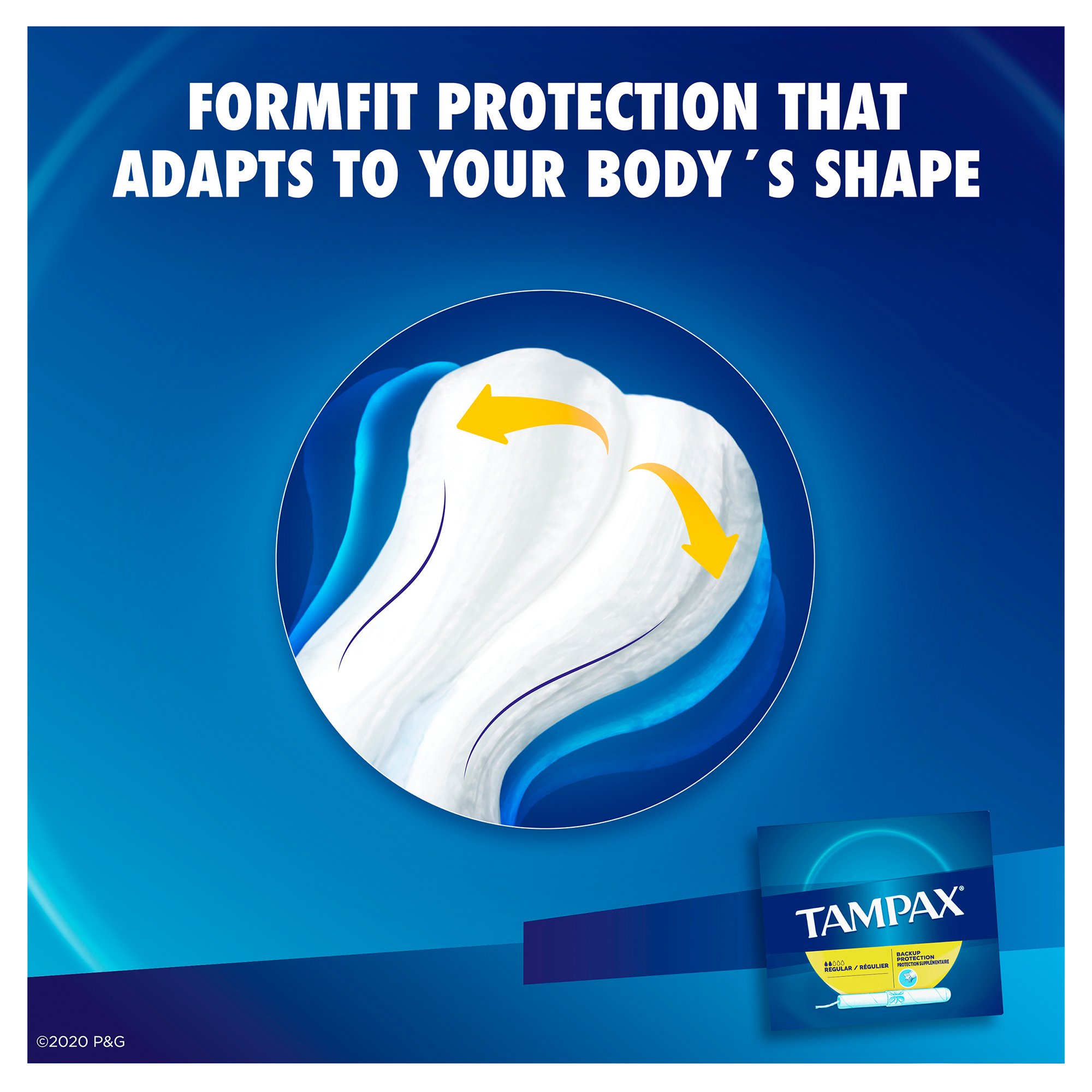Tampax® Tampons Regular Absorbency Unscented - Image 3