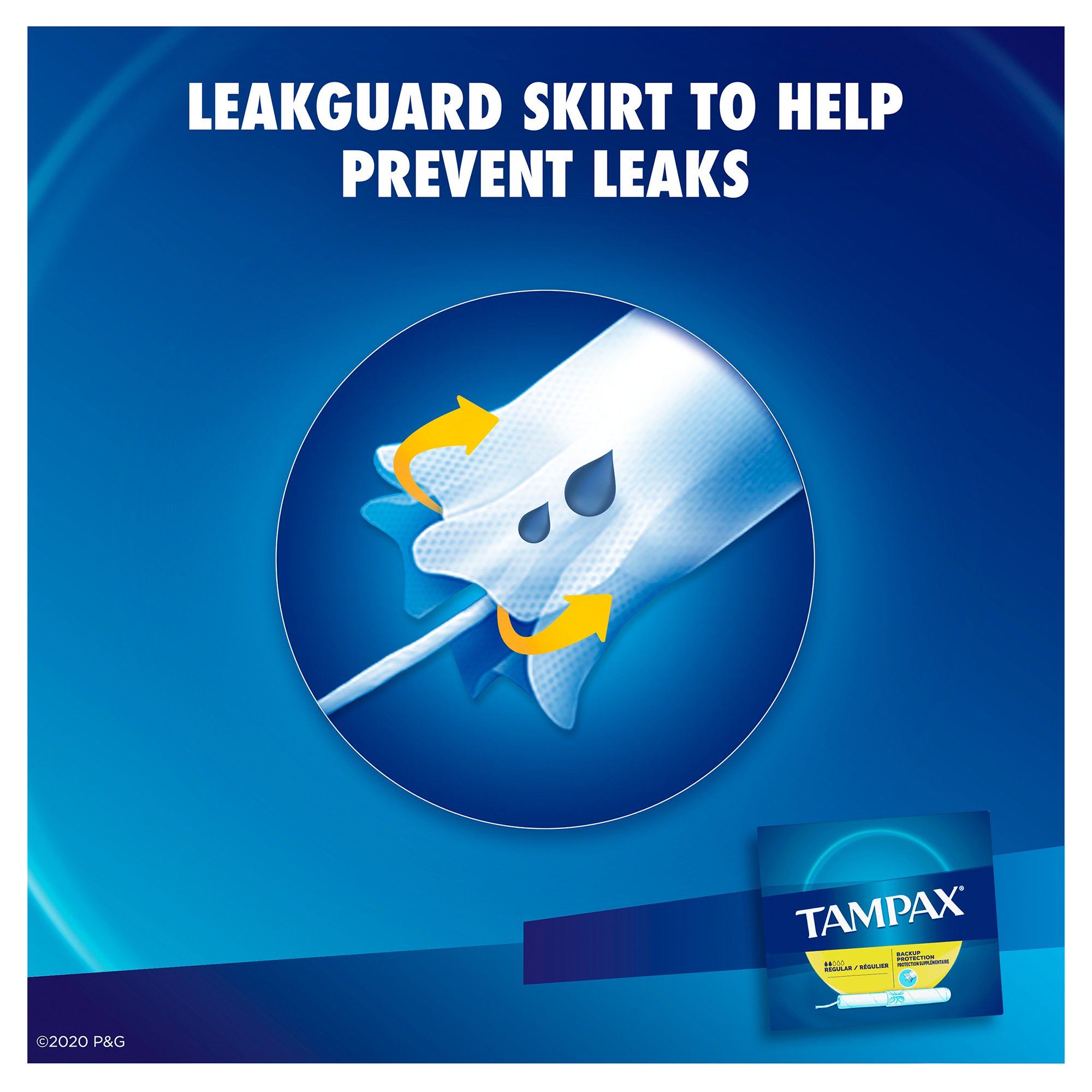Tampax® Tampons Regular Absorbency Unscented - Image 4