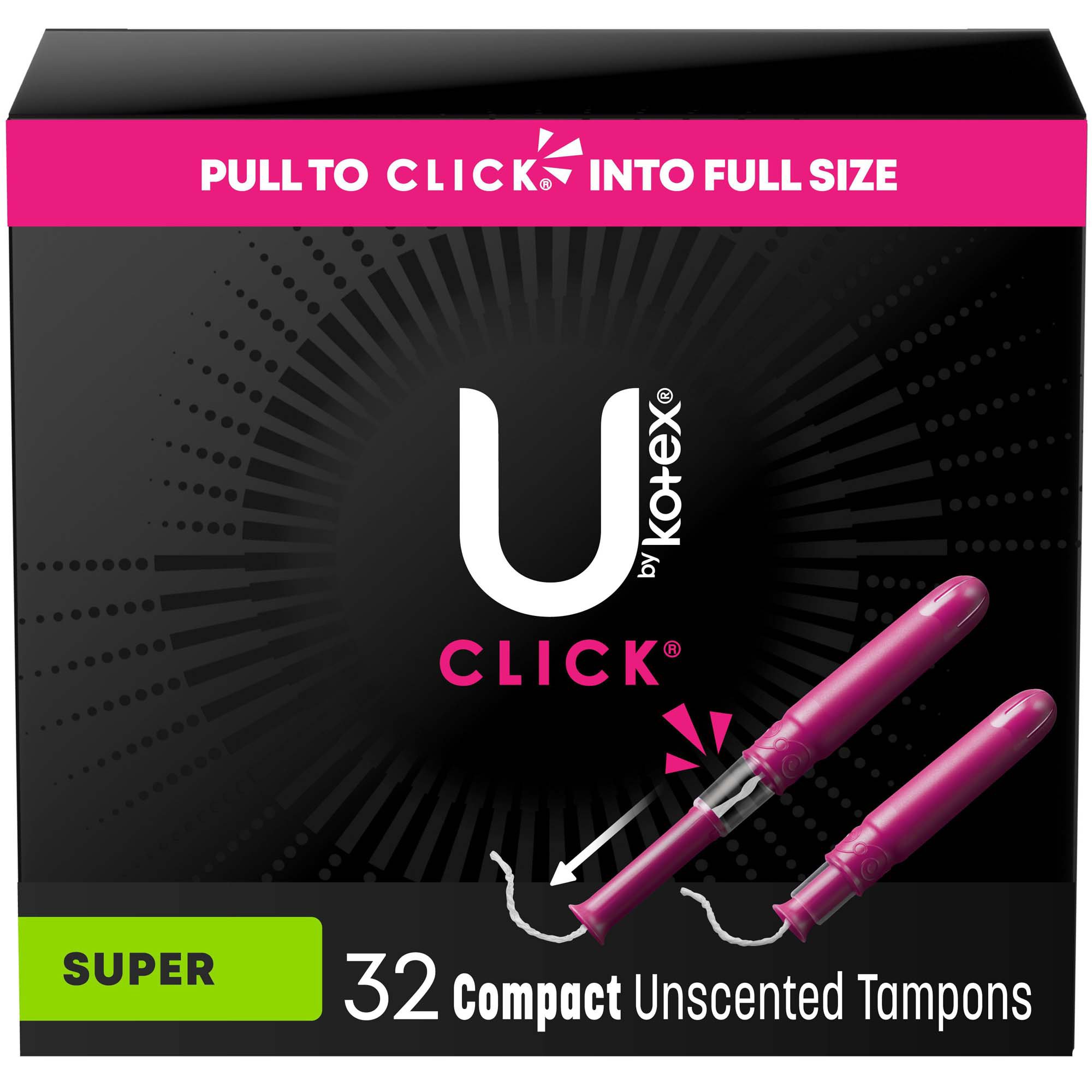 U by Kotex® Click® Tampon