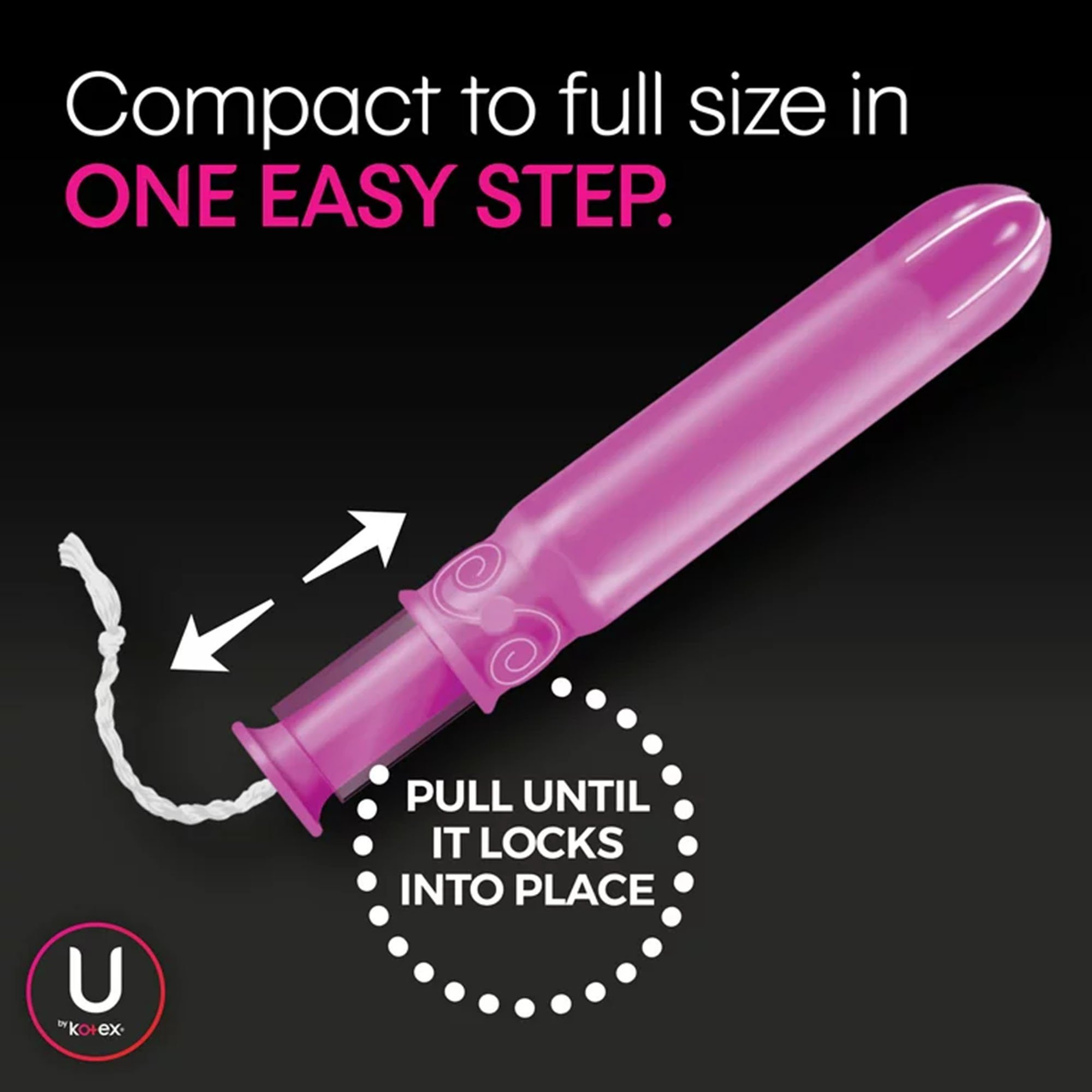 U by Kotex® Click® Tampon - Image 7
