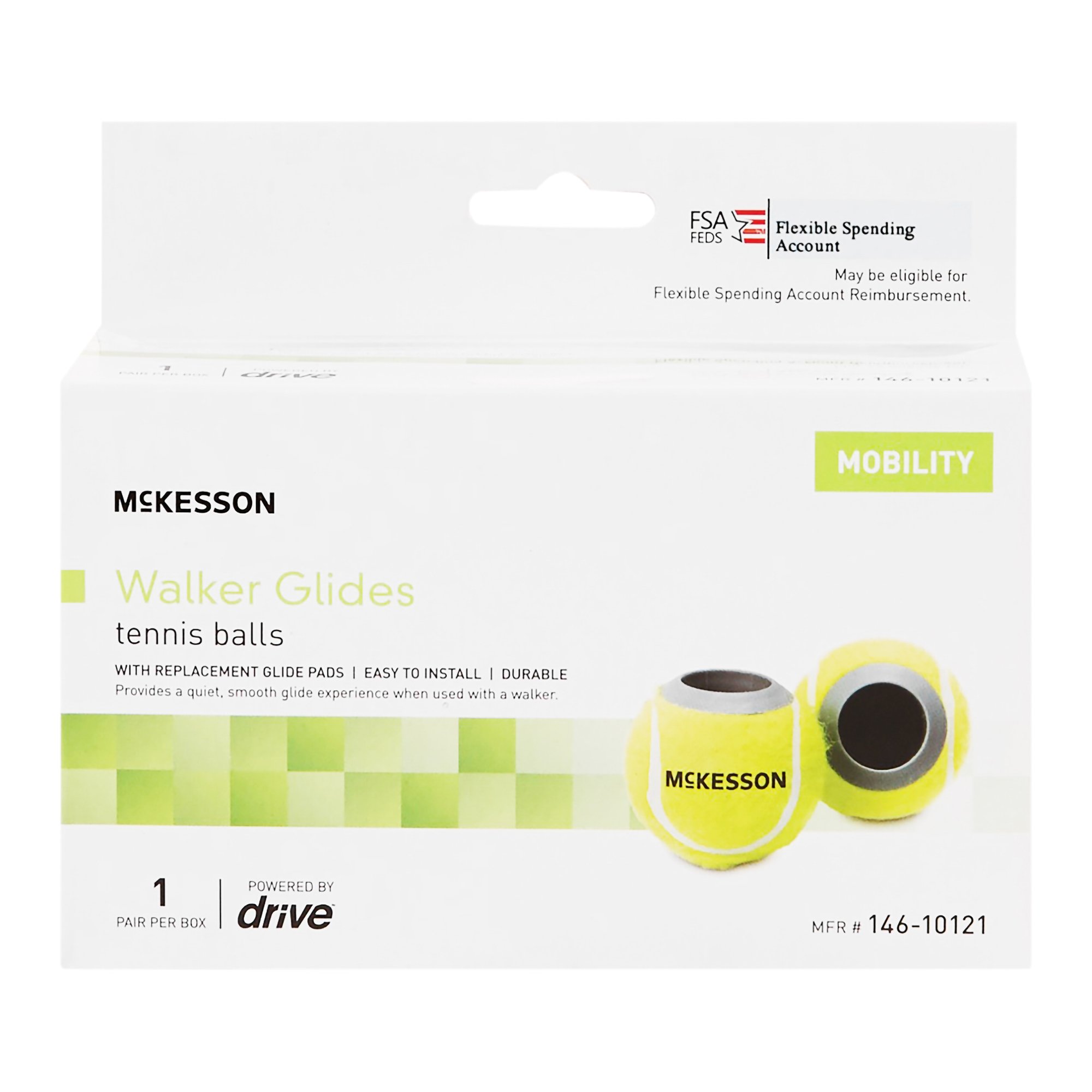 McKesson Tennis Ball Glide Pads - Image 3