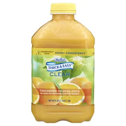 Thick & Easy® Clear Honey Consistency Orange Juice Thickened Beverage
