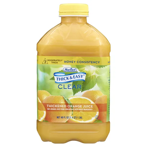 Thick & Easy® Clear Honey Consistency Orange Juice Thickened Beverage