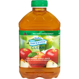 Thick & Easy® Nectar Consistency Apple Juice Thickened Beverage, 46-ounce bottle