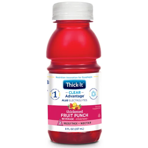 Thick-It® Clear Advantage® Plus Electrolytes Thickened Beverage, Fruit Punch