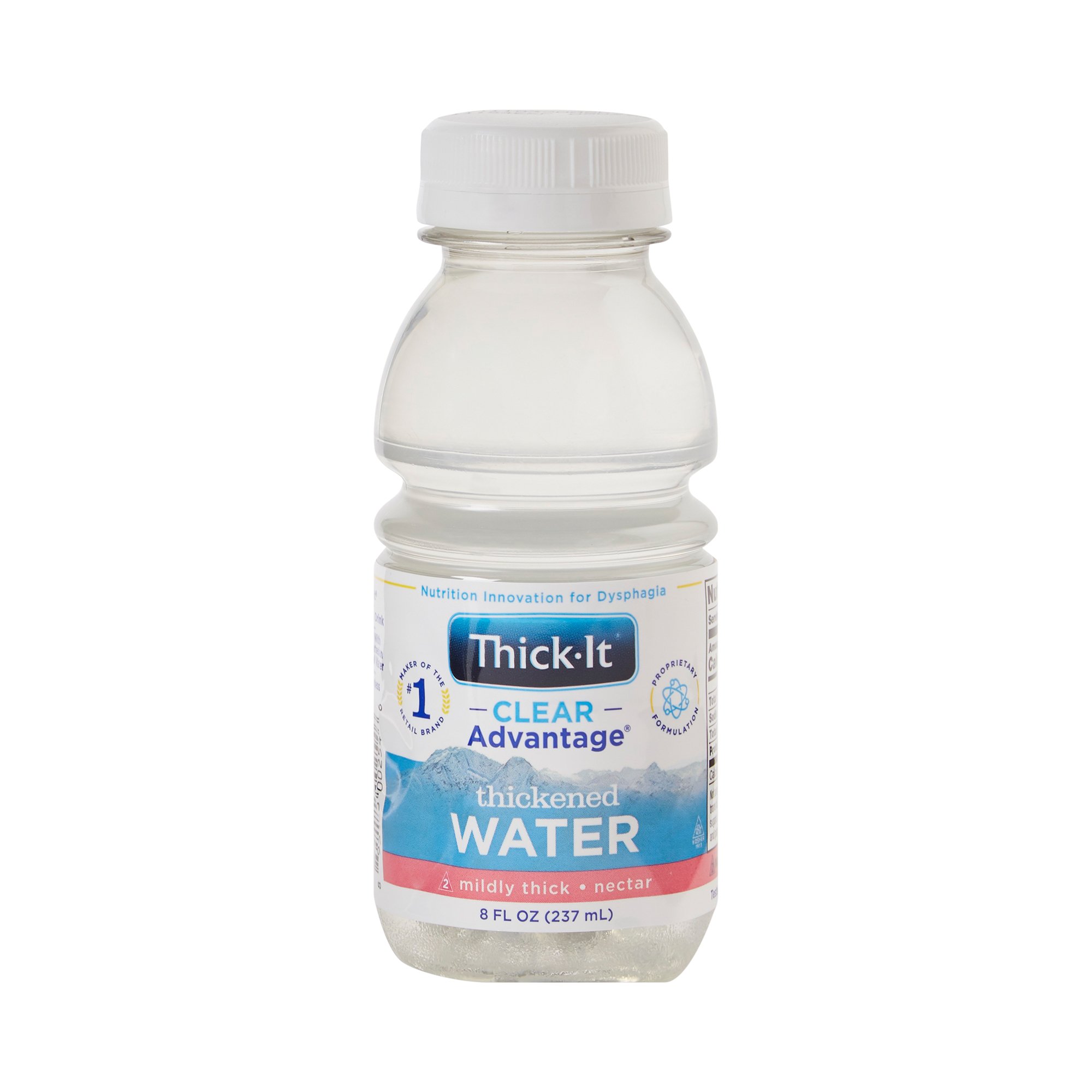 Thick-It® Clear Advantage® Nectar Consistency Thickened Water, 8-ounce Bottle - Image 2