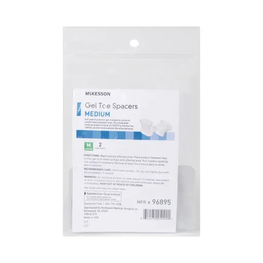 McKesson Gel Toe Spacers, Medium