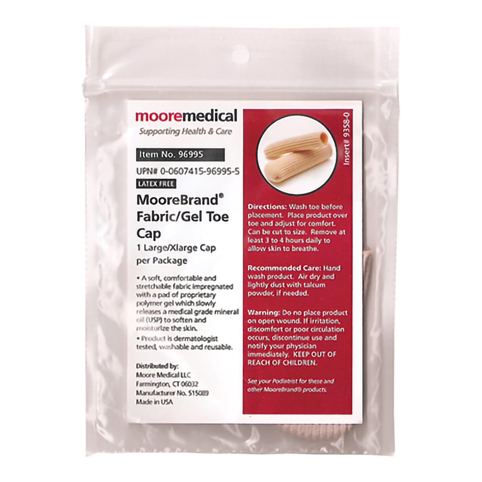 MooreBrand® Toe Spacers, Large / Extra Large