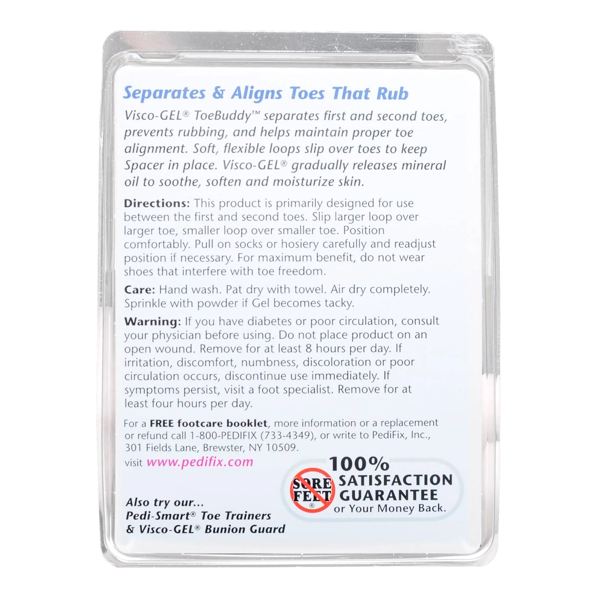 Visco-GEL® ToeBuddy® Toe Spacer, One Size Fits Most - Image 2