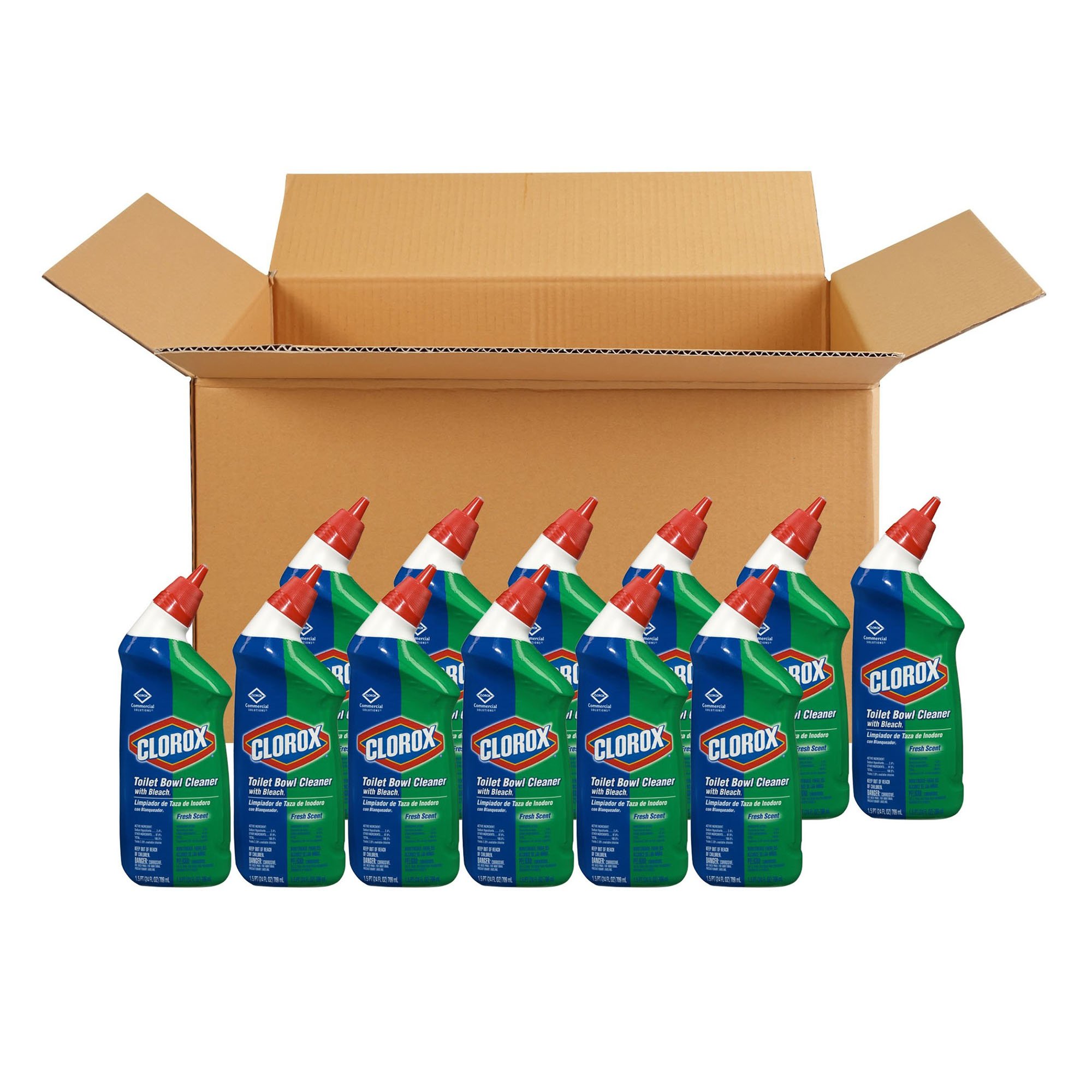 Clorox® Toilet Bowl Cleaner, Fresh Scent, 24 oz. - Image 2