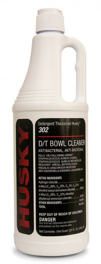 Husky® 302 Detergent Thickened Toilet Bowl Cleaner, Foral Scent, 32 oz.