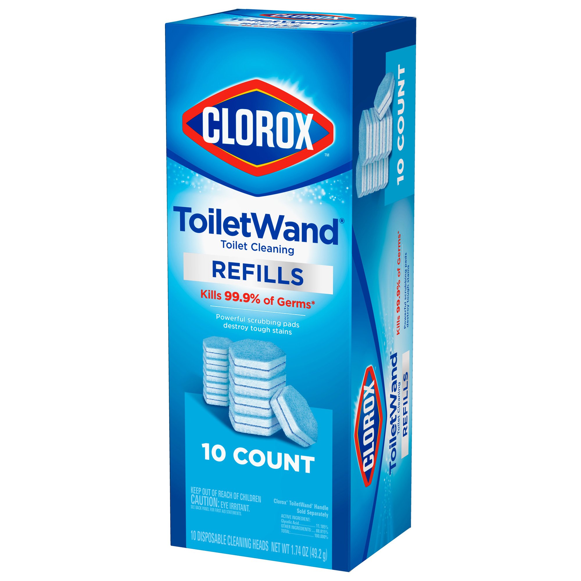 Clorox® Toilet Bowl Cleaner Disinfecting Refill Pads