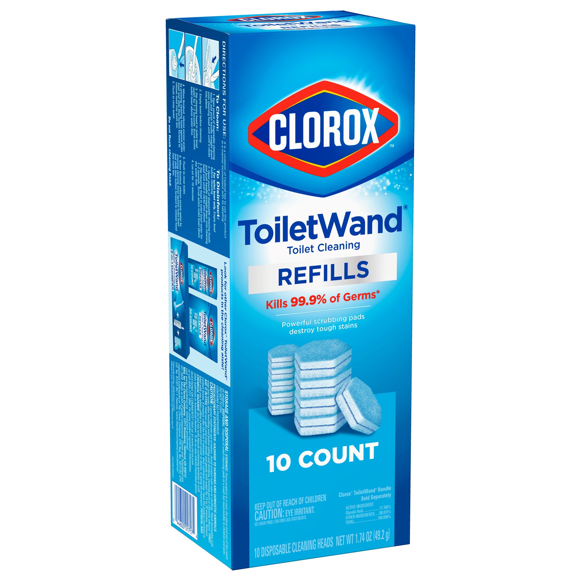 Clorox® Toilet Bowl Cleaner Disinfecting Refill Pads - Image 2