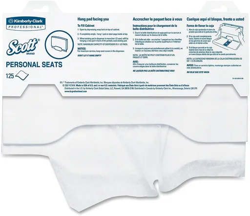 Scott® Toilet Seat Cover, 15 x 18 Inch