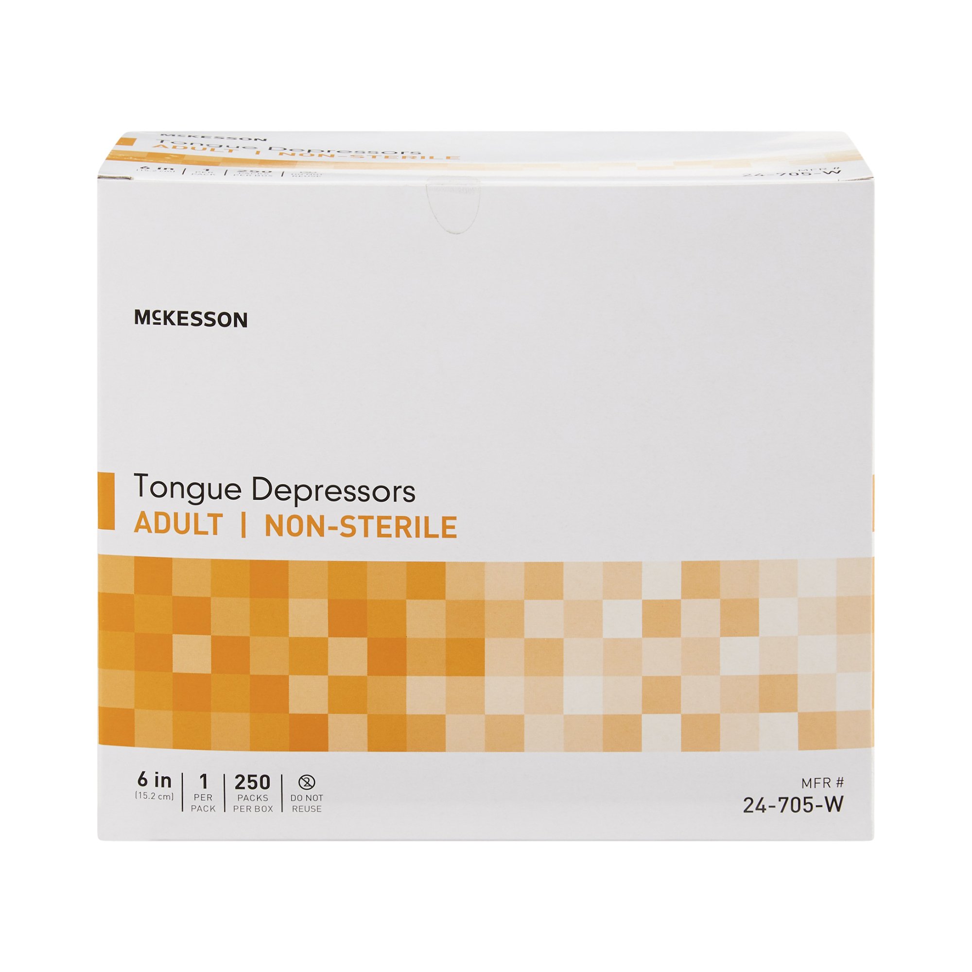 McKesson Tongue Depressor, Wood, 6 Inch - Image 2