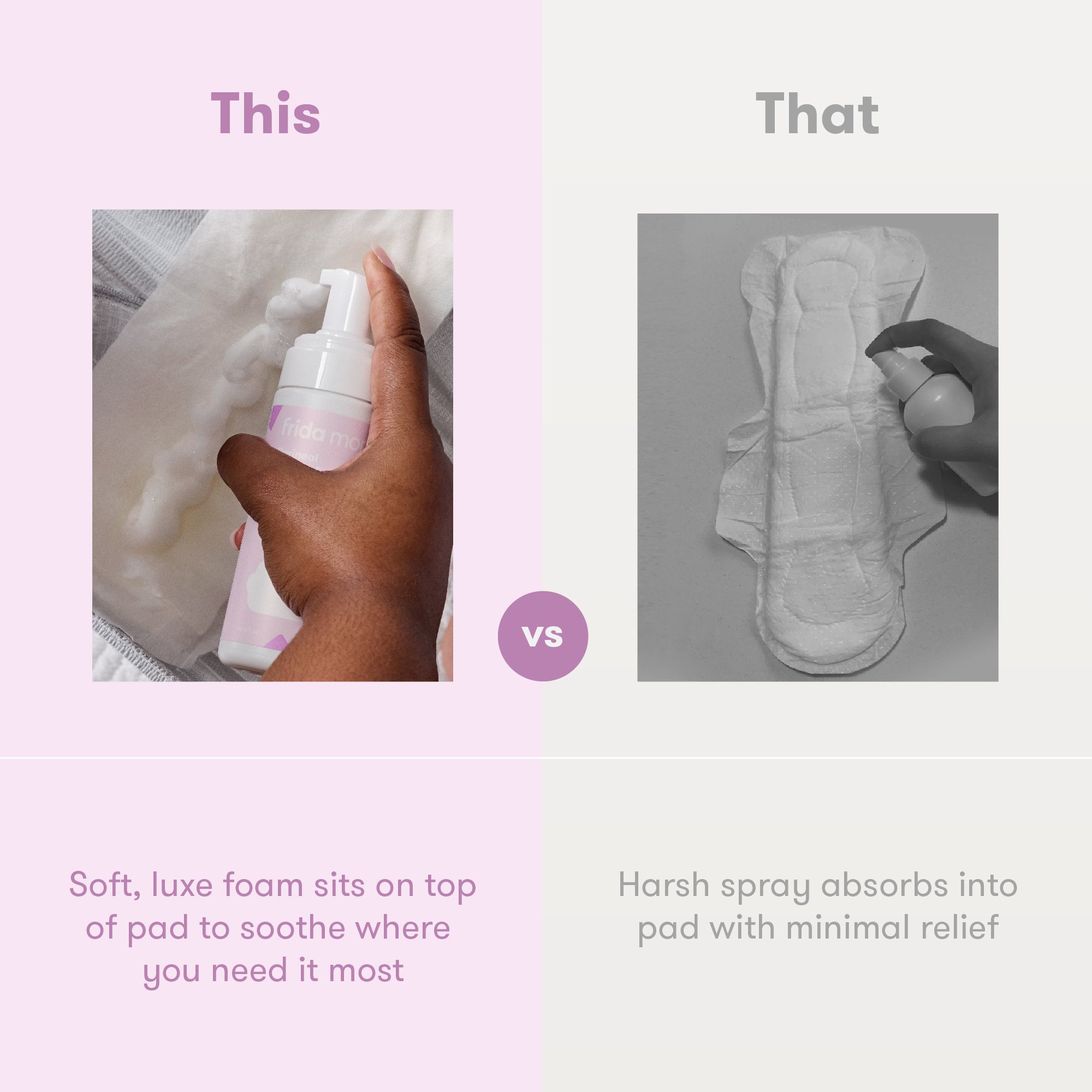 Frida Mom Perineal Healing Foam, Cooling Pain Relief from Vag to Tush, 5 ounces - Image 6