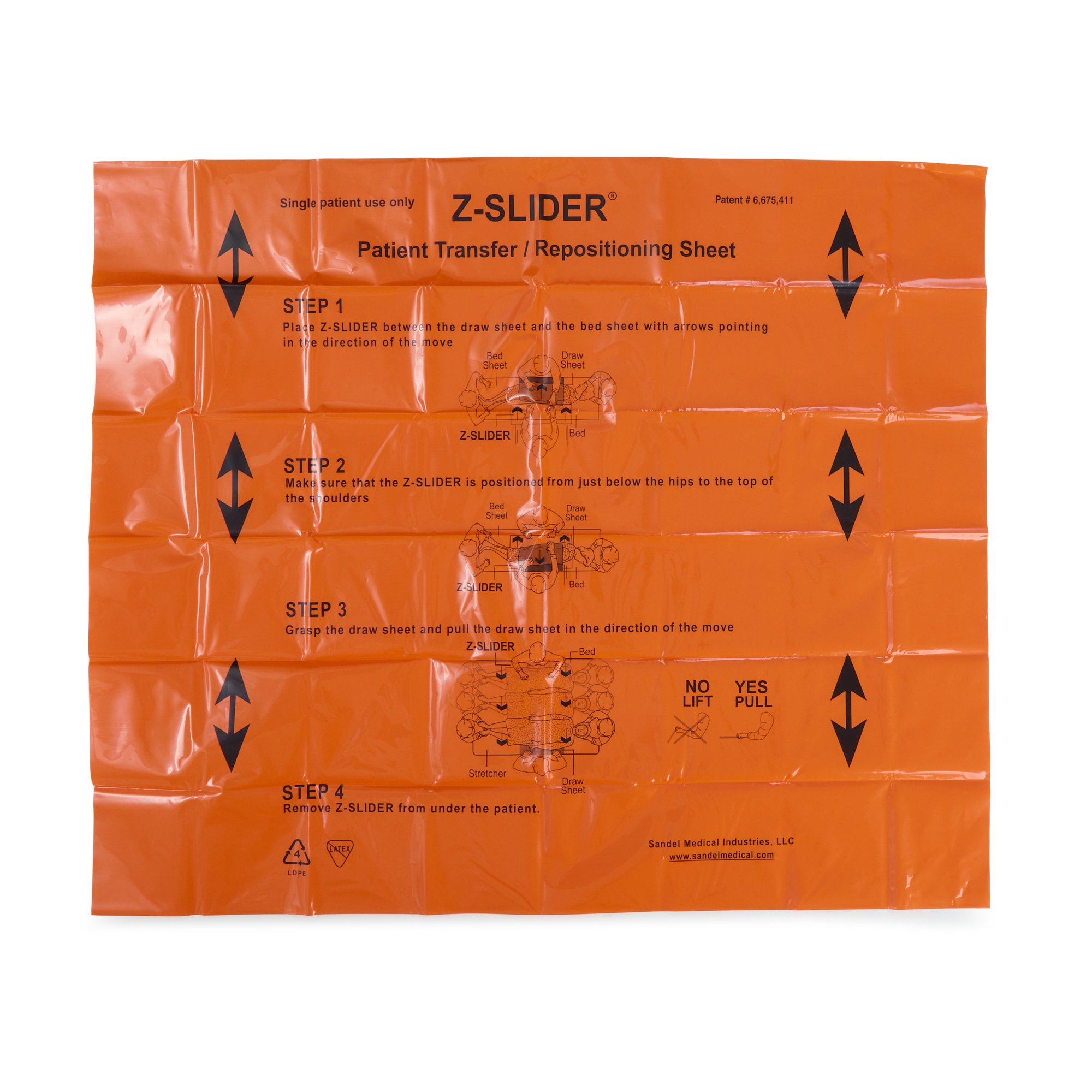 Sandel® Z-Slider™ Patient Transfer Sheet, Extra Large - Image 4