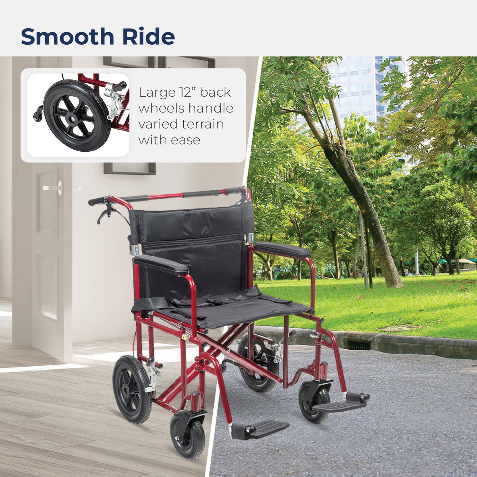 drive™ Transport Chair - Image 7