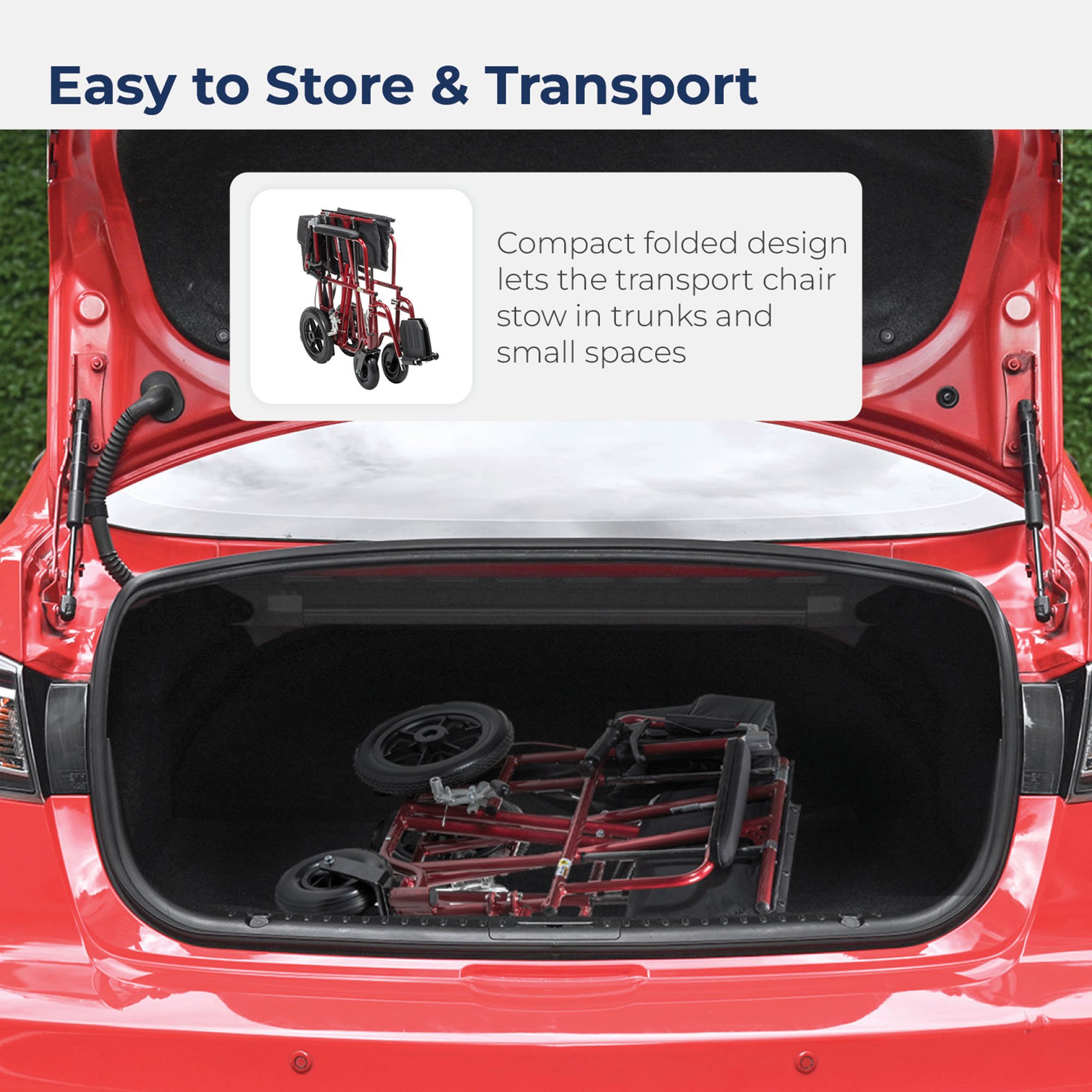 drive™ Transport Chair - Image 8